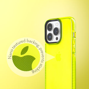 Barrier Case for iPhone 15 Pro - Hi-Energy Neon Yellow