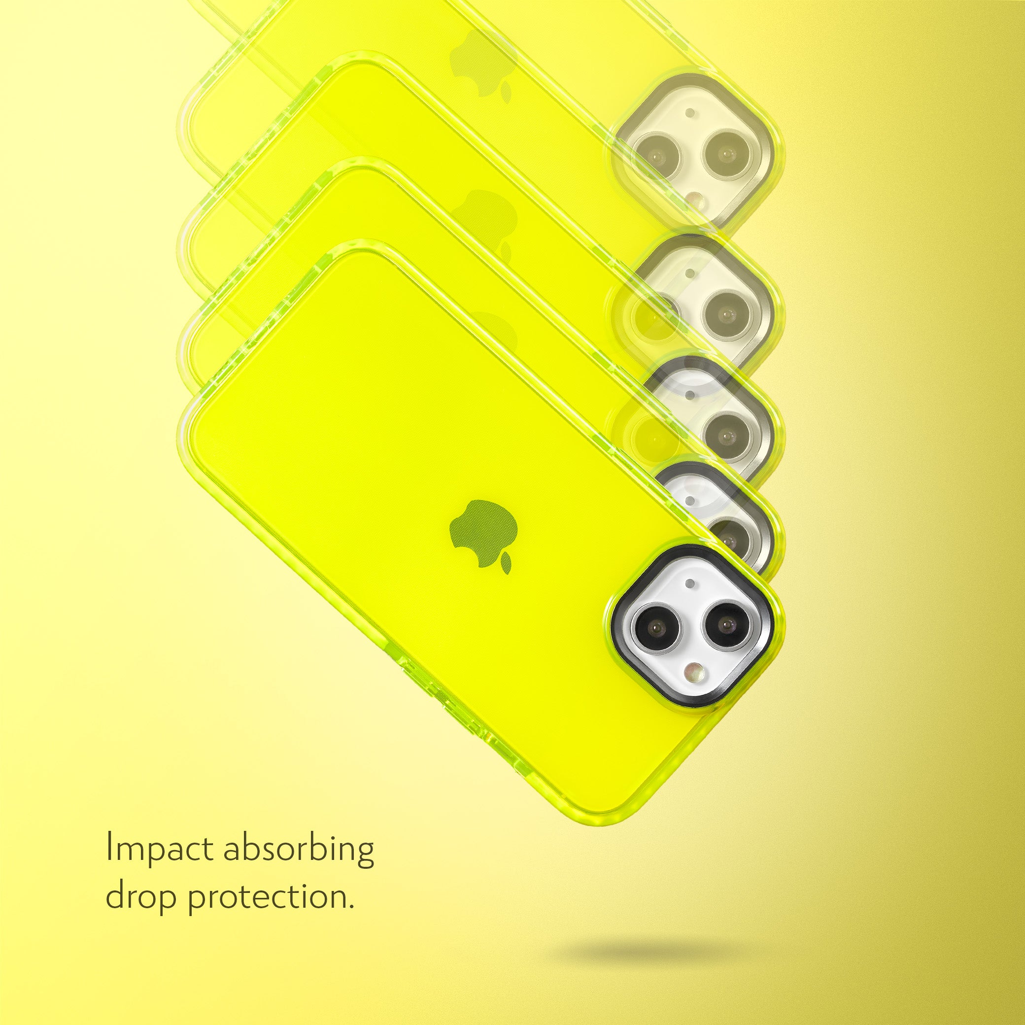Barrier Case for iPhone 15 - Hi-Energy Neon Yellow