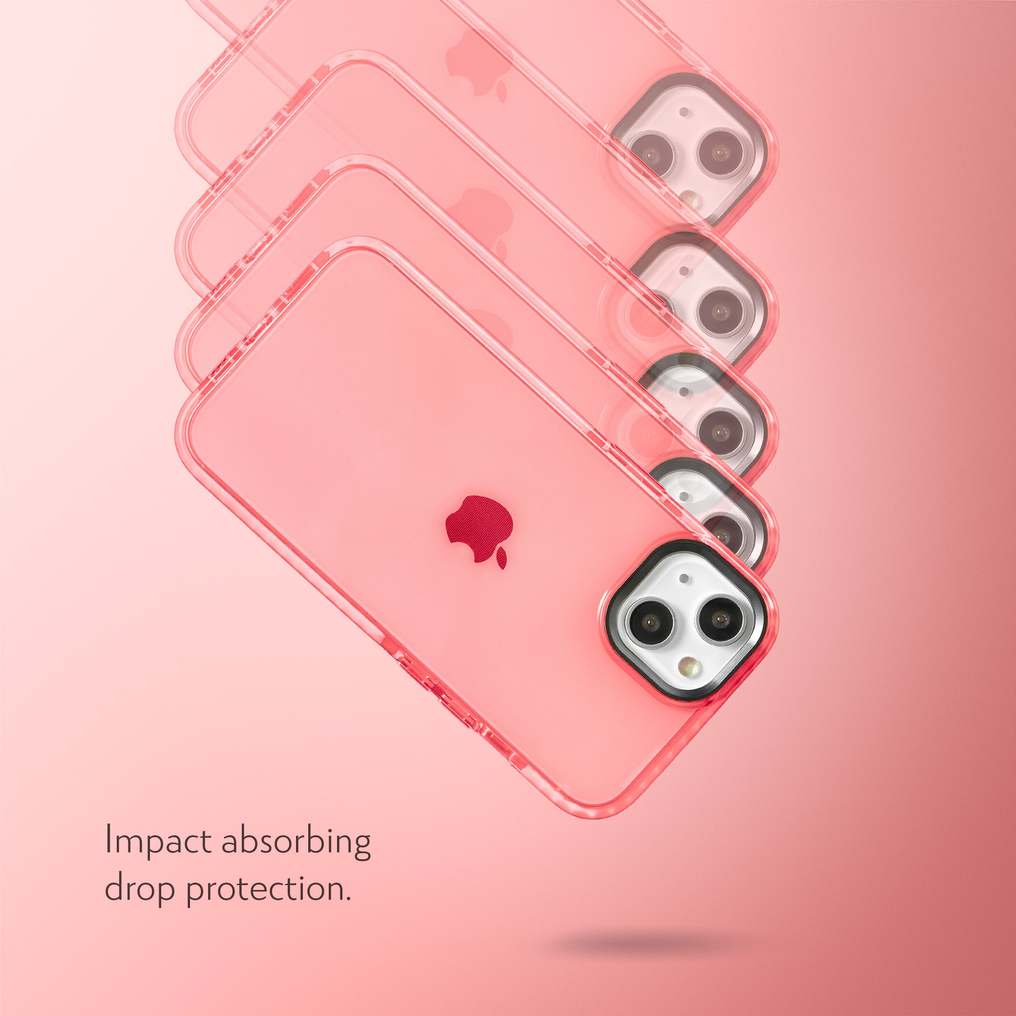 Barrier Case for iPhone 15 - Subtle Pink Peach