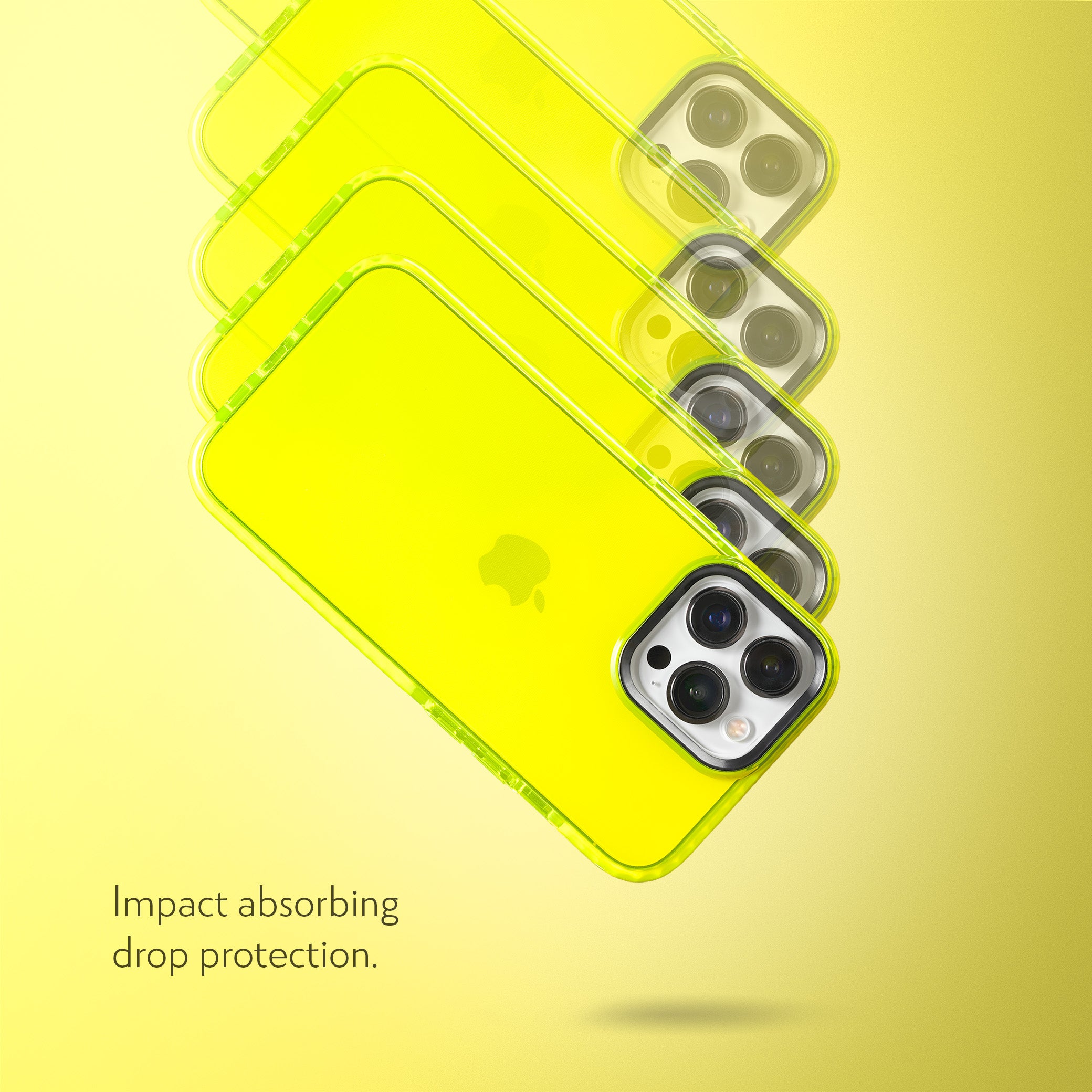 Barrier Case for iPhone 15 Pro Max - Hi-Energy Neon Yellow