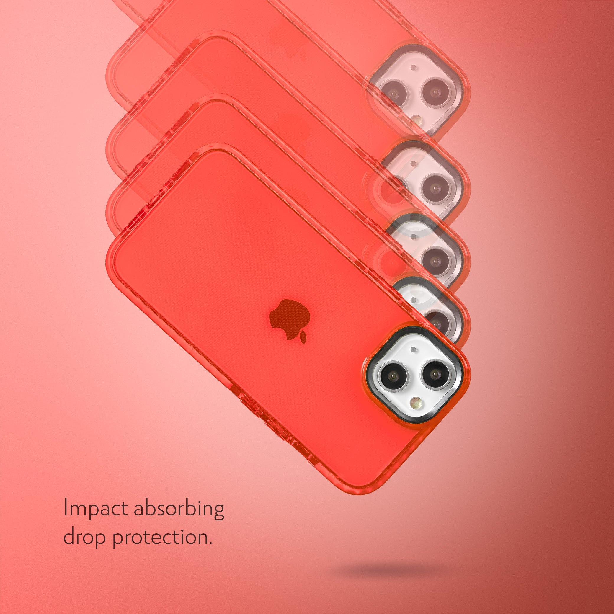 Barrier Case for iPhone 15 - Electric Red Strawberry