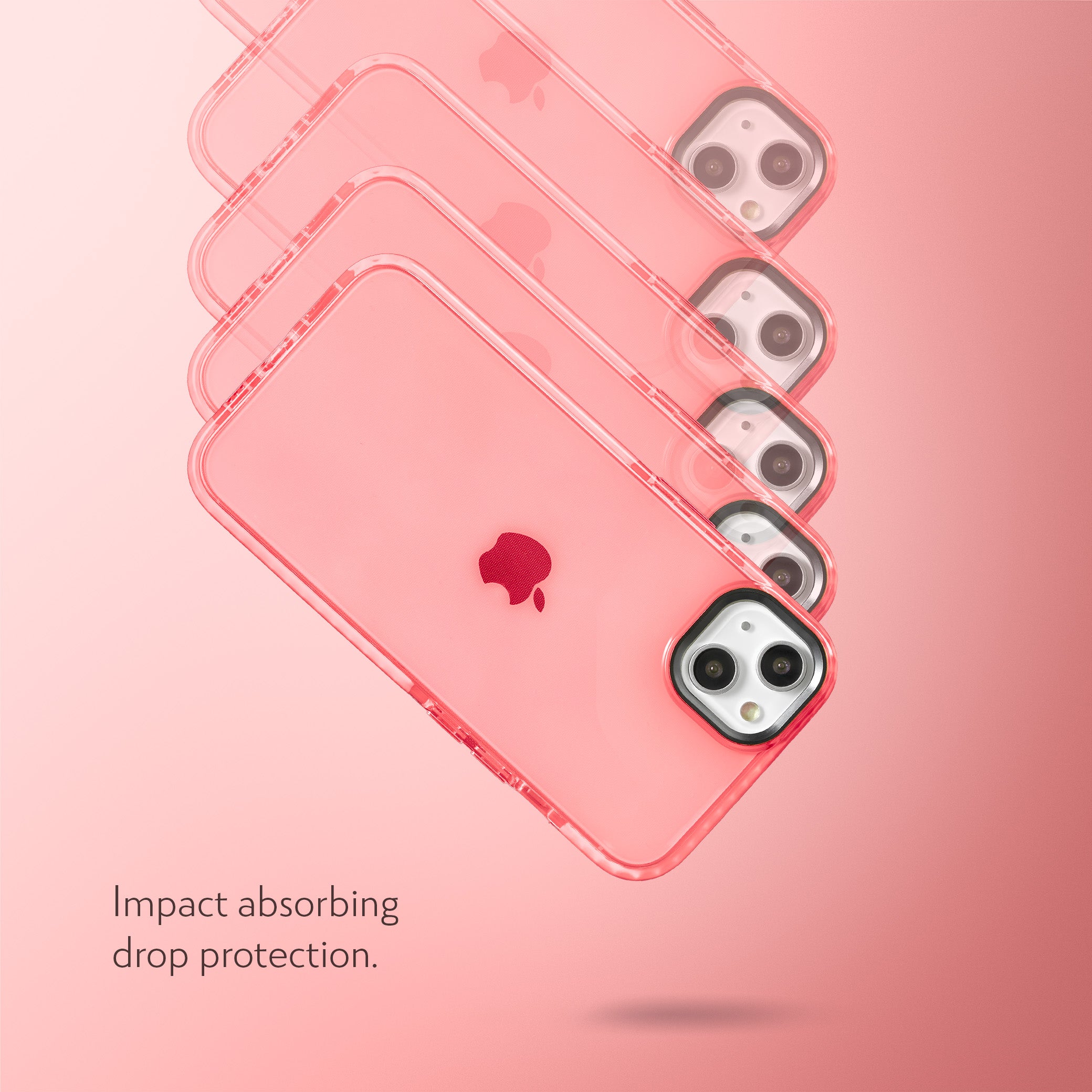 Barrier Case for iPhone 15 Plus - Subtle Pink Peach