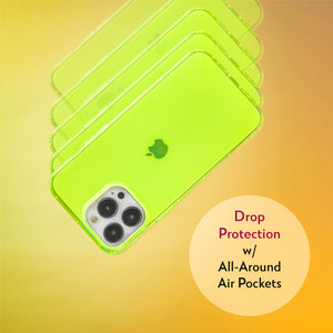 Highlighter Case for iPhone 15 Pro Max - Conspicuous Neon Yellow