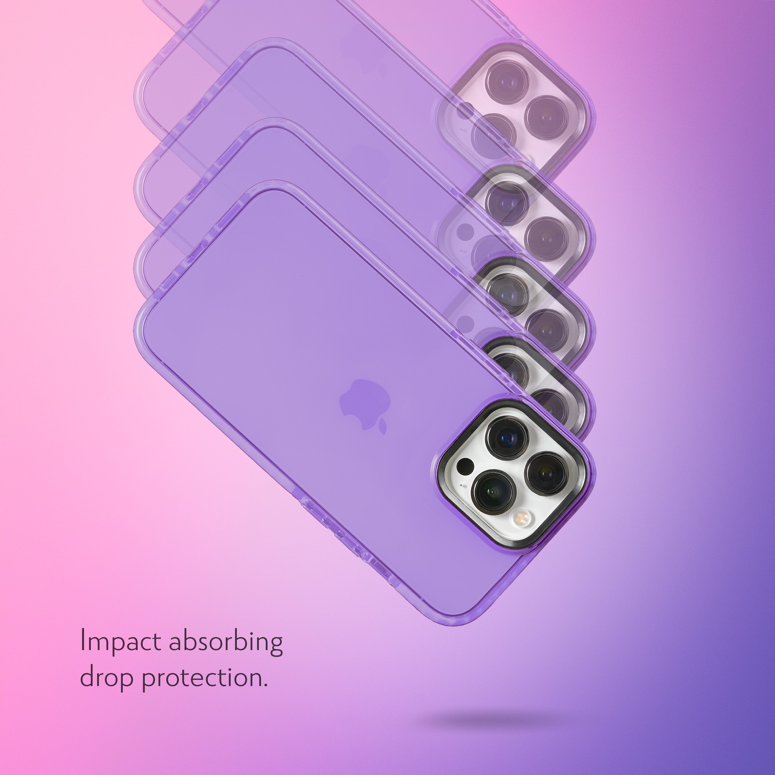 Barrier Case for iPhone 15 Pro Max - Fresh Purple Lavender
