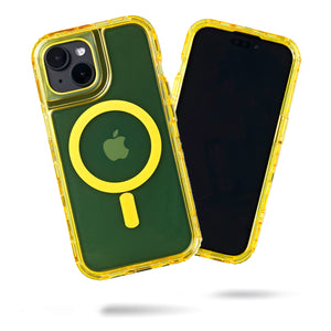 Chroma Case for iPhone 15 - Radiant Yellow Burst