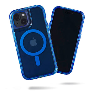 Chroma Case for iPhone 15 - Cosmic Blue Jewel