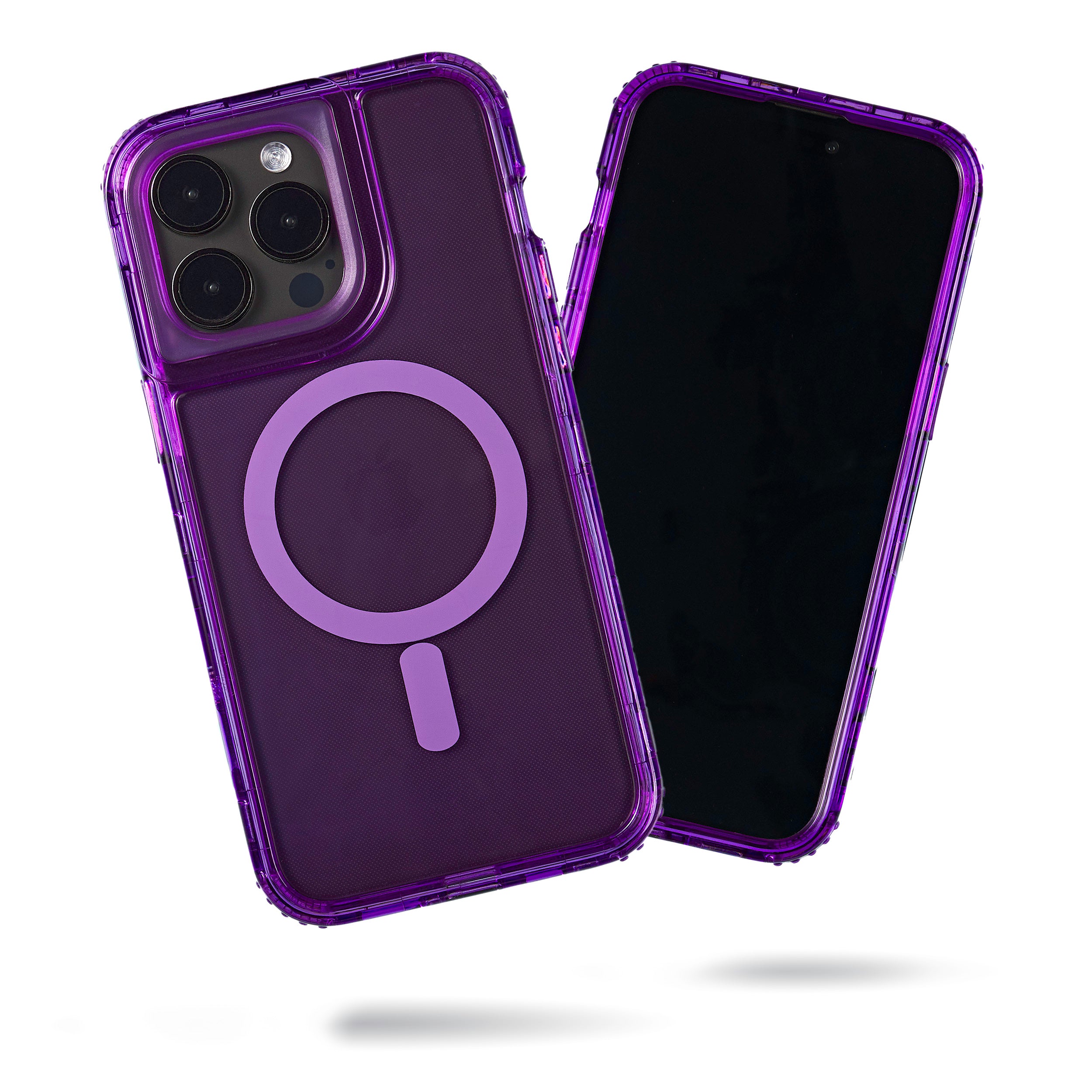 Chroma Case for iPhone 15 Pro Max - Ultra Purple Pulse