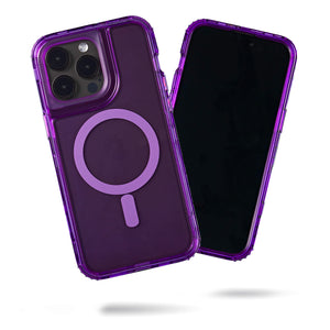 Chroma Case for iPhone 15 Pro Max - Ultra Purple Pulse