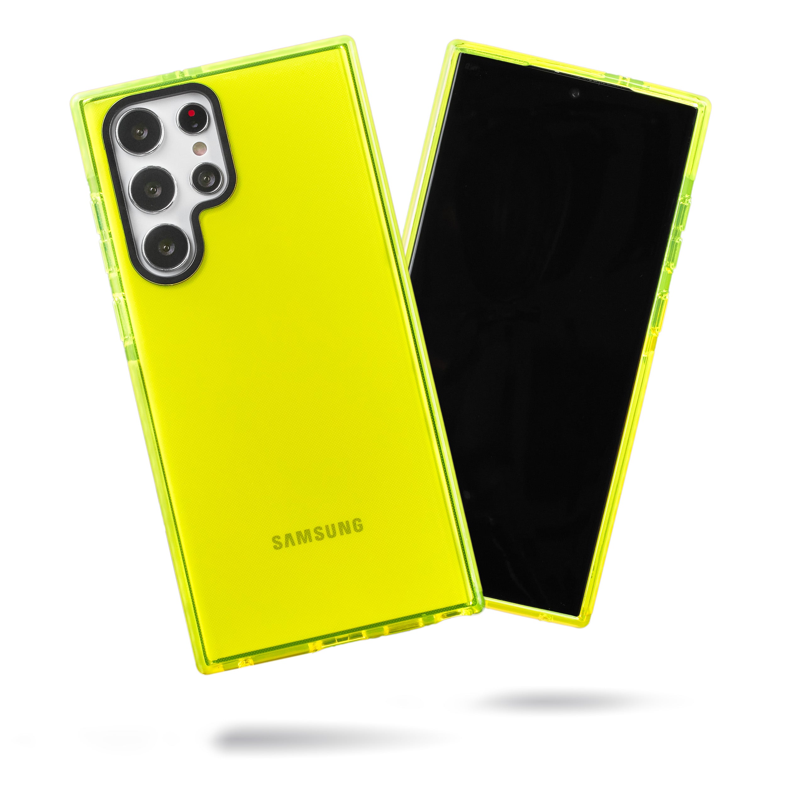 Barrier Case for Galaxy S22 Ultra - Hi-Energy Neon Yellow