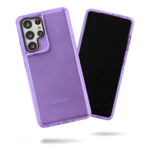 Barrier Case for Galaxy S21 Ultra - Light Pastel Purple