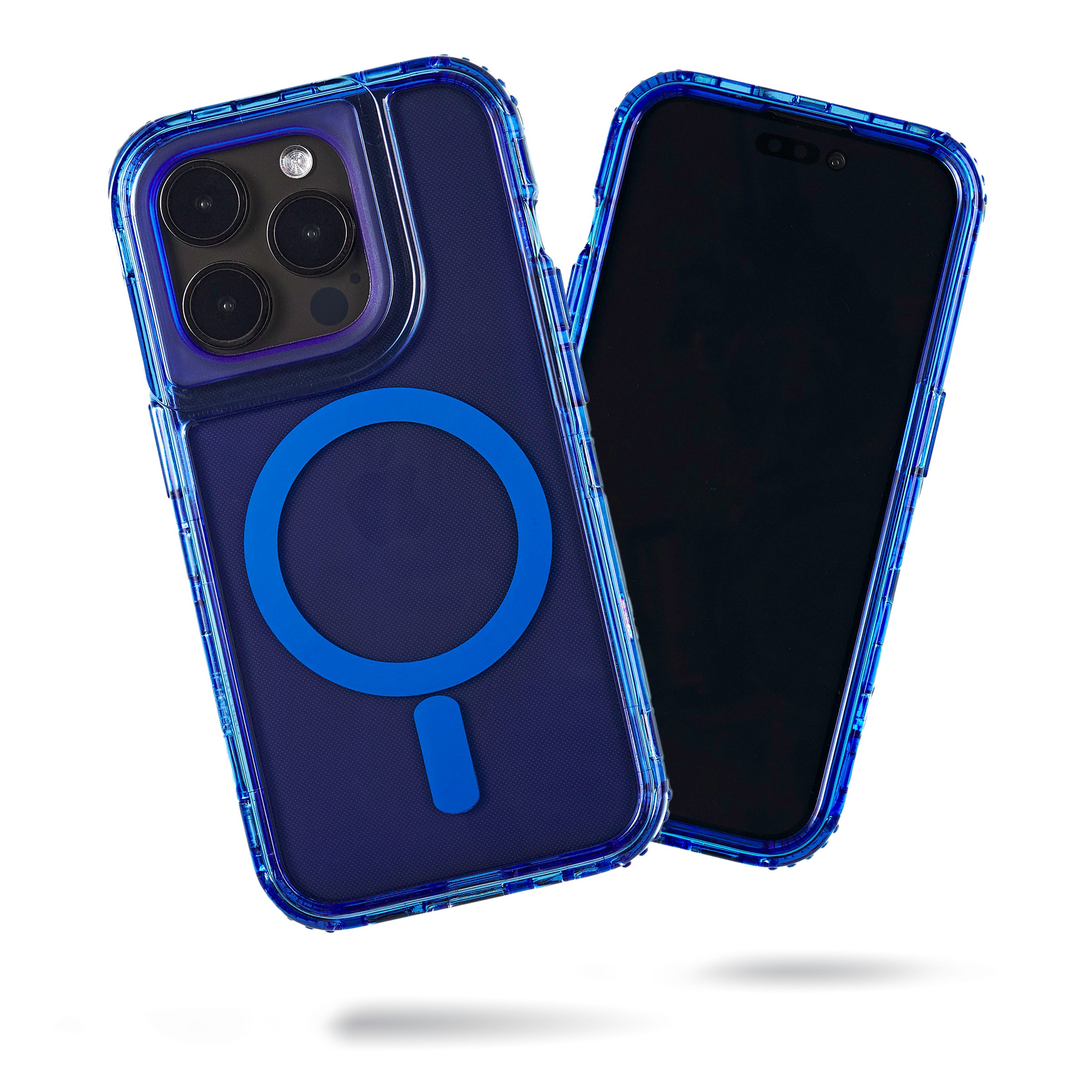 Chroma Case for iPhone 15 Pro - Cosmic Blue Jewel