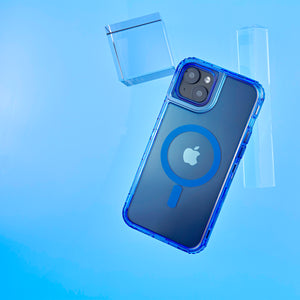 Chroma Case for iPhone 15 Plus - Cosmic Blue Jewel