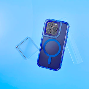 Chroma Case for iPhone 15 Pro - Cosmic Blue Jewel