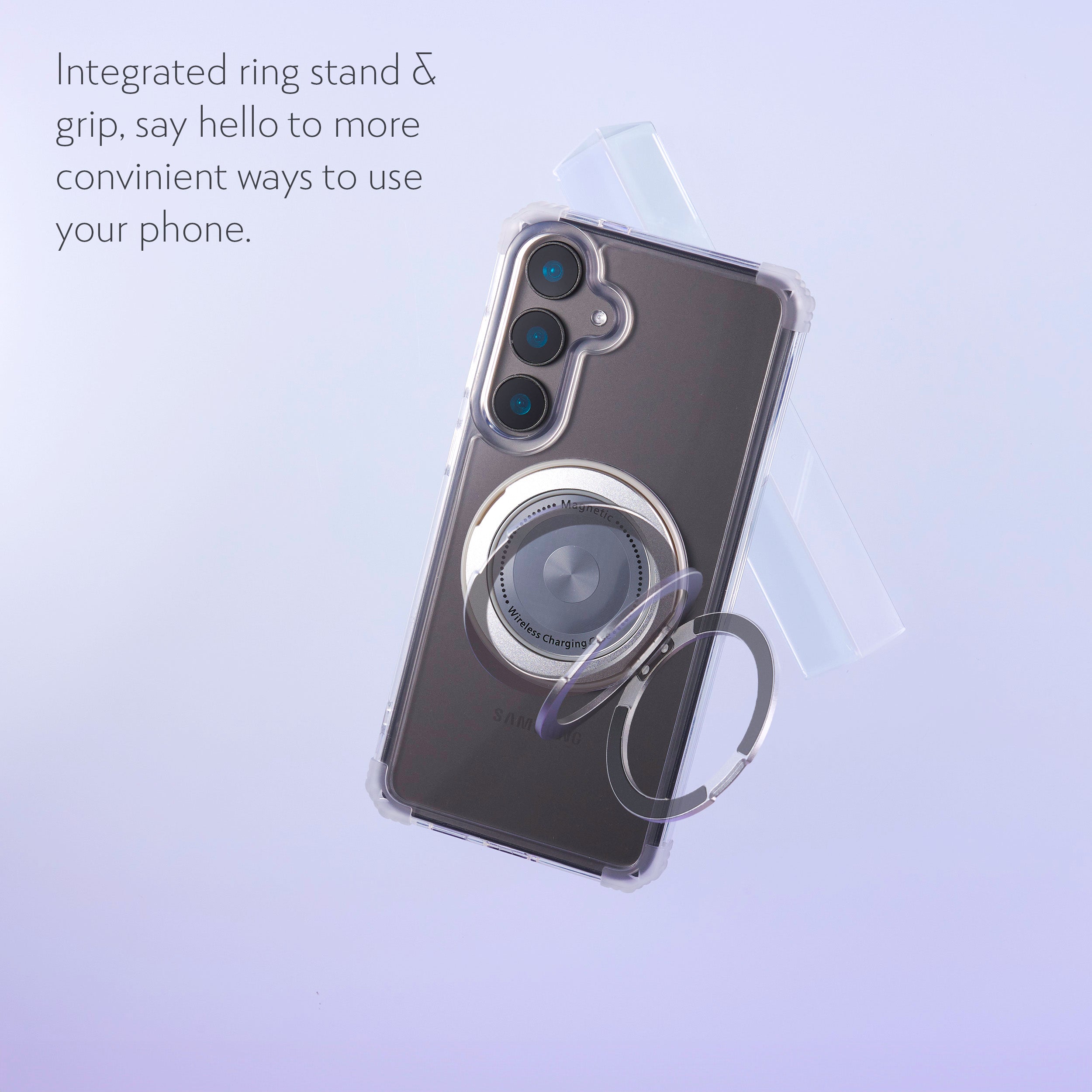 Revolve Case for Galaxy S24 Plus - Celestial Silver