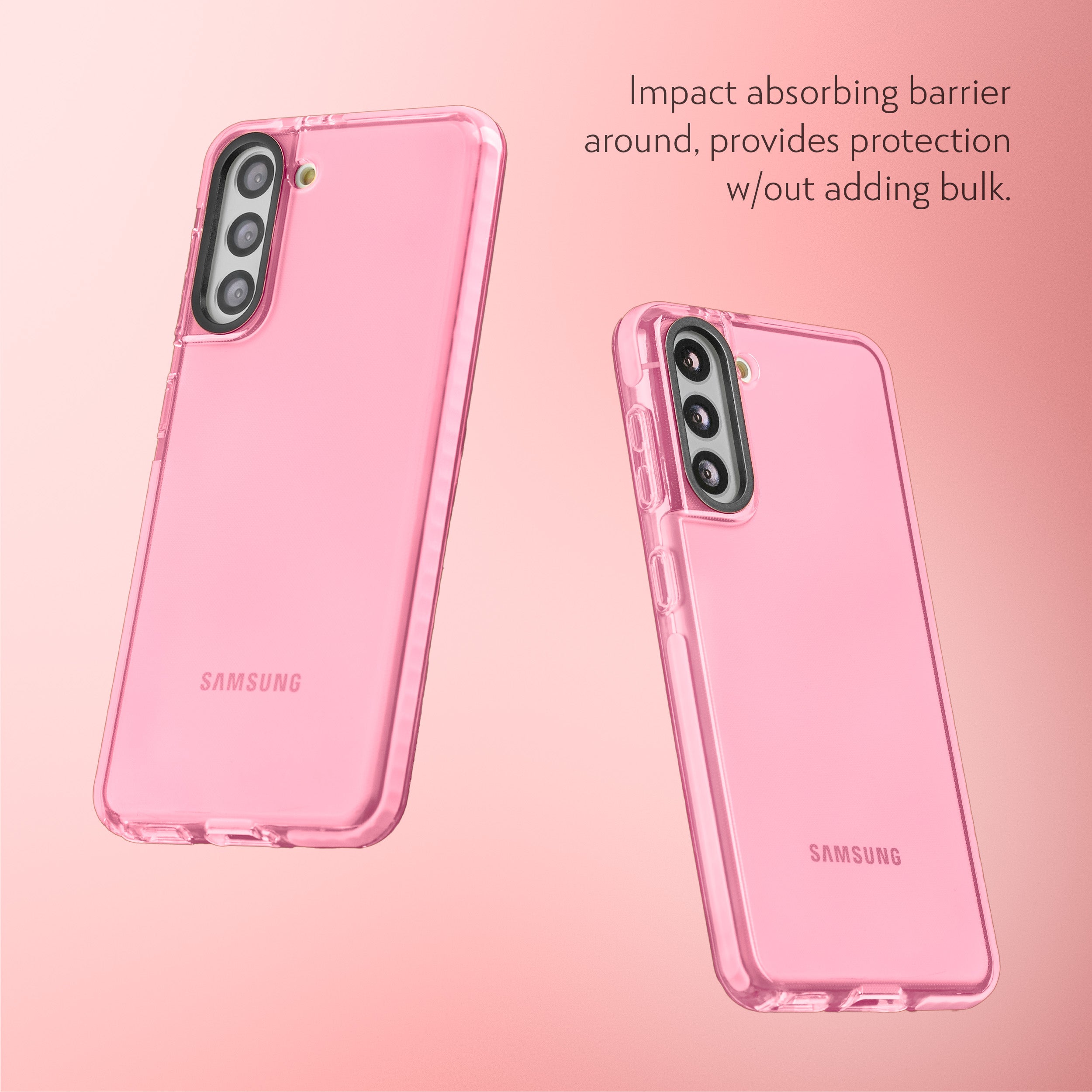 Barrier Case for Galaxy S21 - Subtle Pink Peach