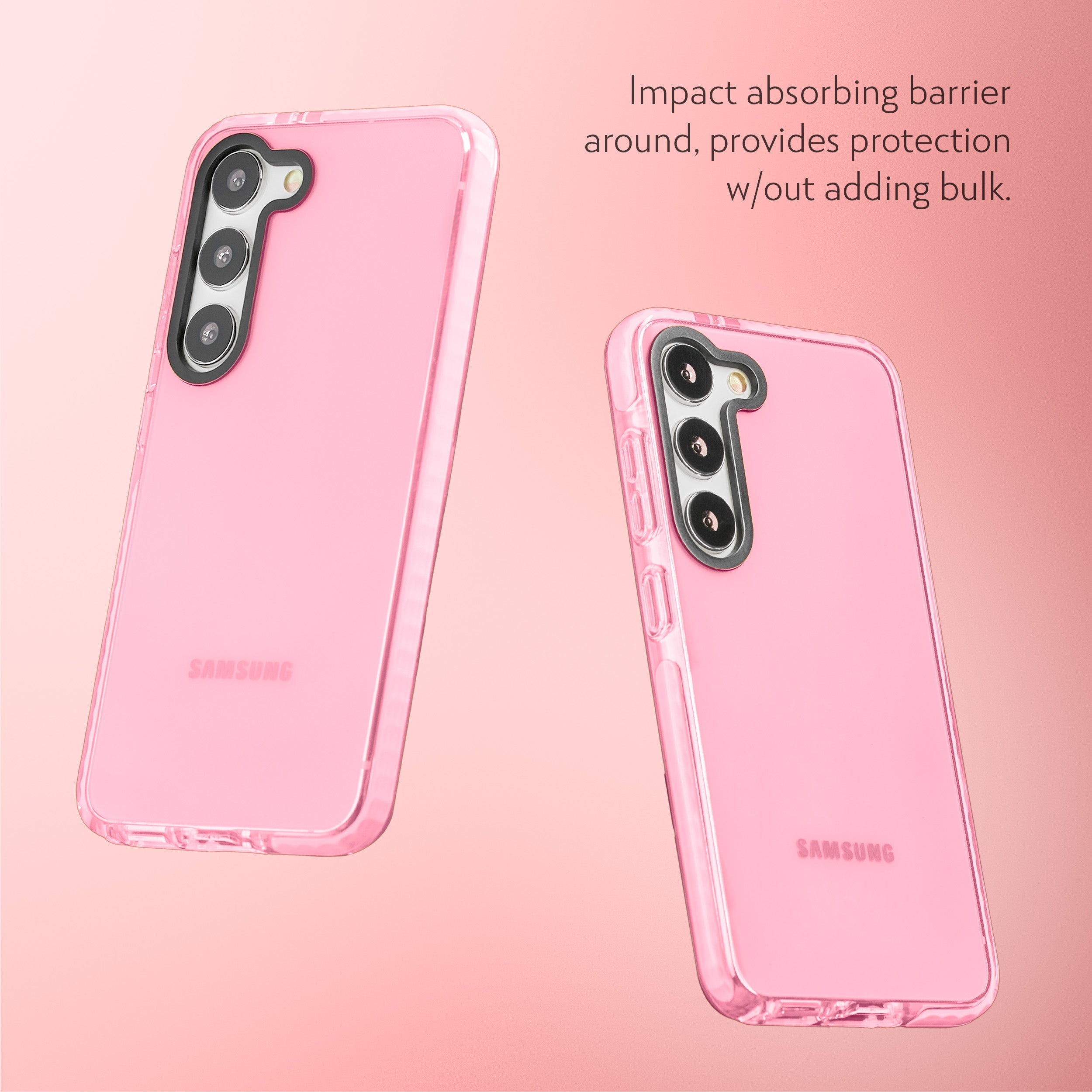 Barrier Case for Galaxy S24 - Subtle Pink Peach