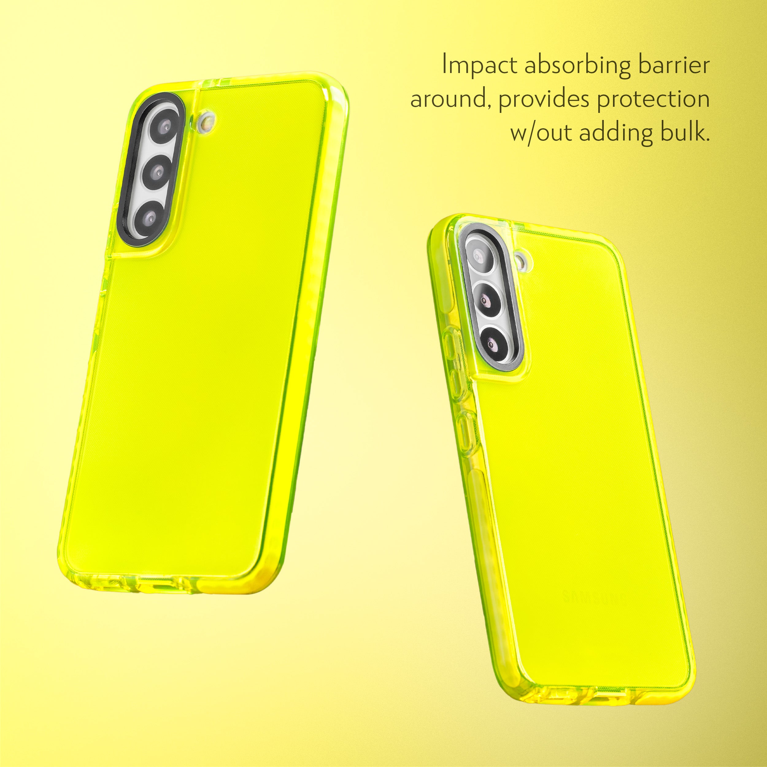 Barrier Case for Galaxy S22 - Hi-Energy Neon Yellow