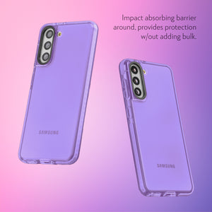 Barrier Case for Galaxy S21 - Light Pastel Purple