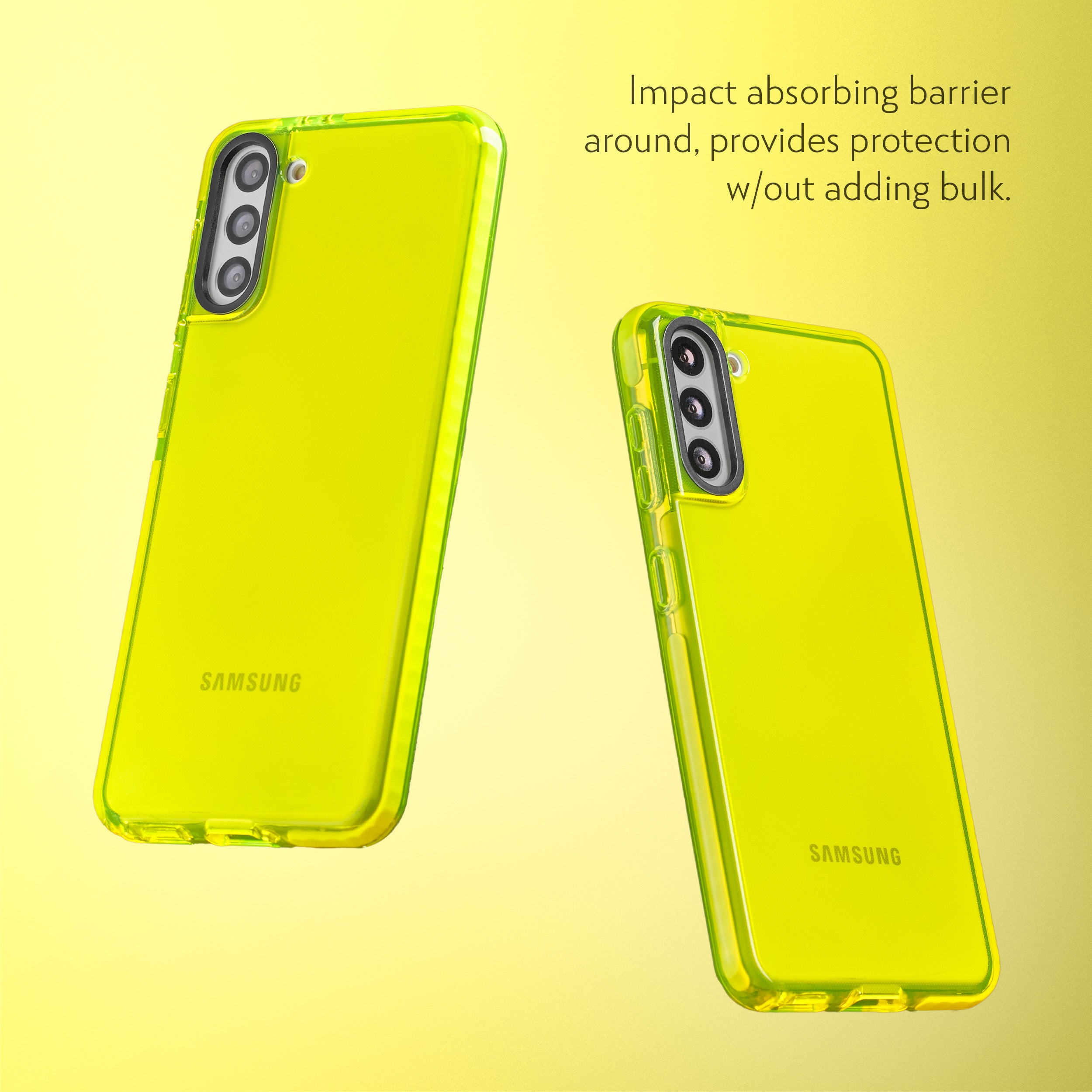 Barrier Case for Galaxy S21 Plus - Hi-Energy Neon Yellow