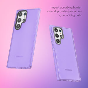 Barrier Case for Galaxy S23 Ultra - Light Pastel Purple