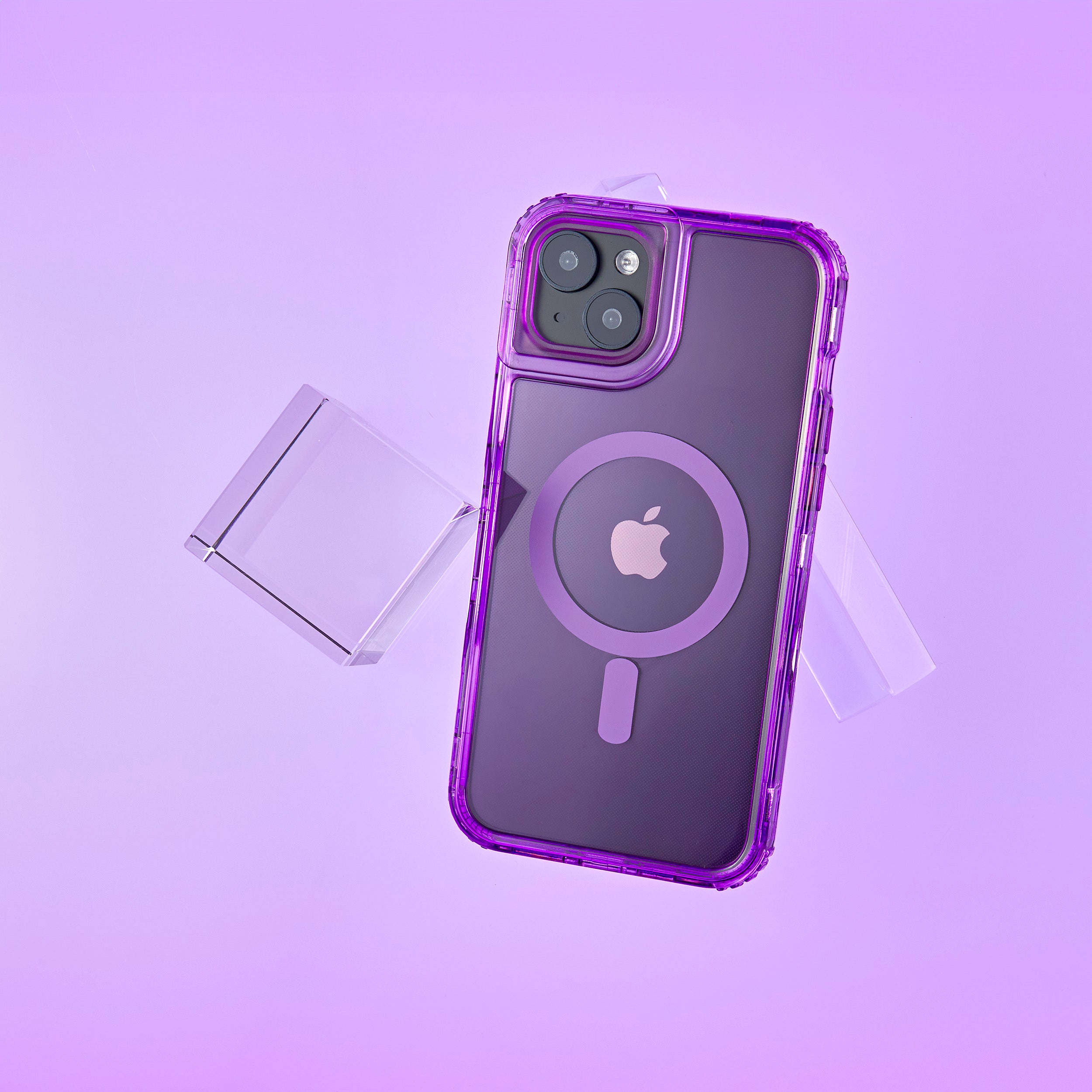 Chroma Case for iPhone 15 Plus - Ultra Purple Pulse