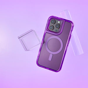 Chroma Case for iPhone 15 Pro Max - Ultra Purple Pulse