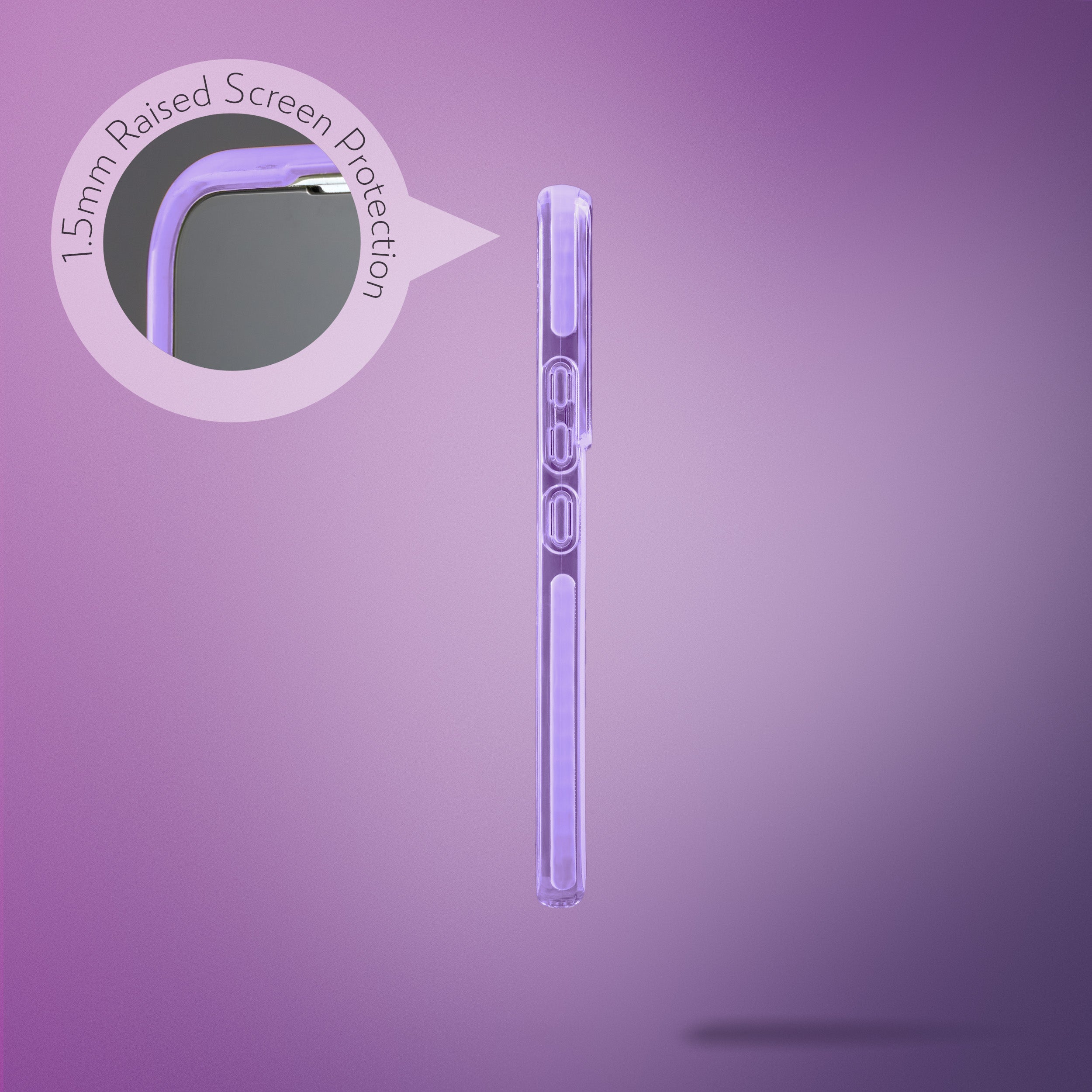 Barrier Case for Galaxy S22 Plus - Light Pastel Purple