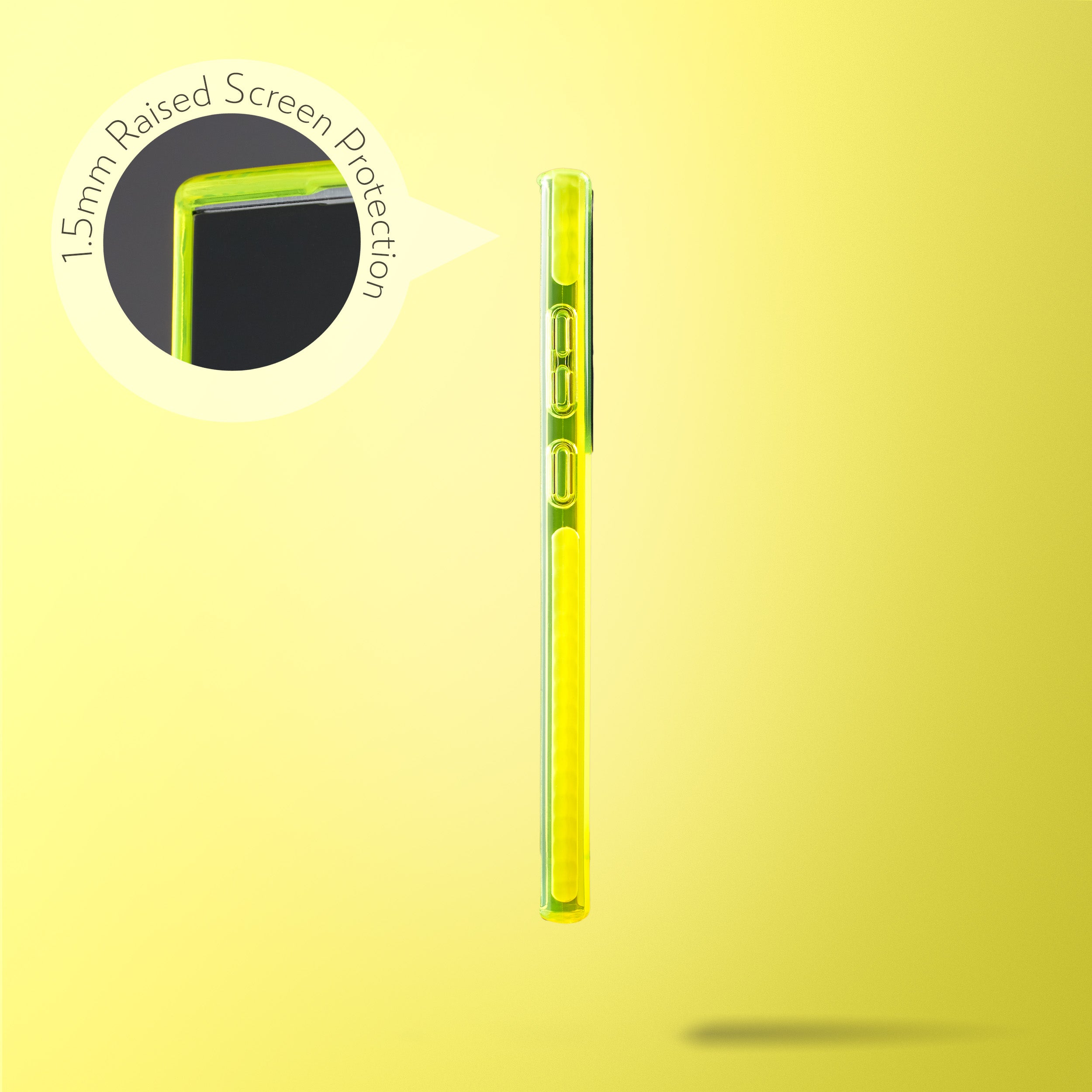 Barrier Case for Galaxy S22 Ultra - Hi-Energy Neon Yellow