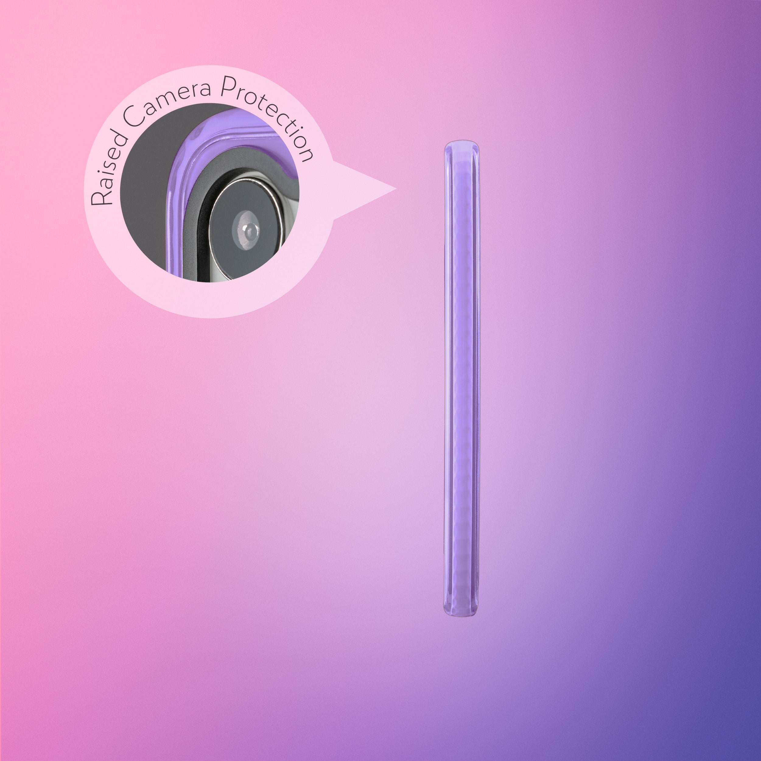 Barrier Case for Galaxy S23 Plus - Light Pastel Purple