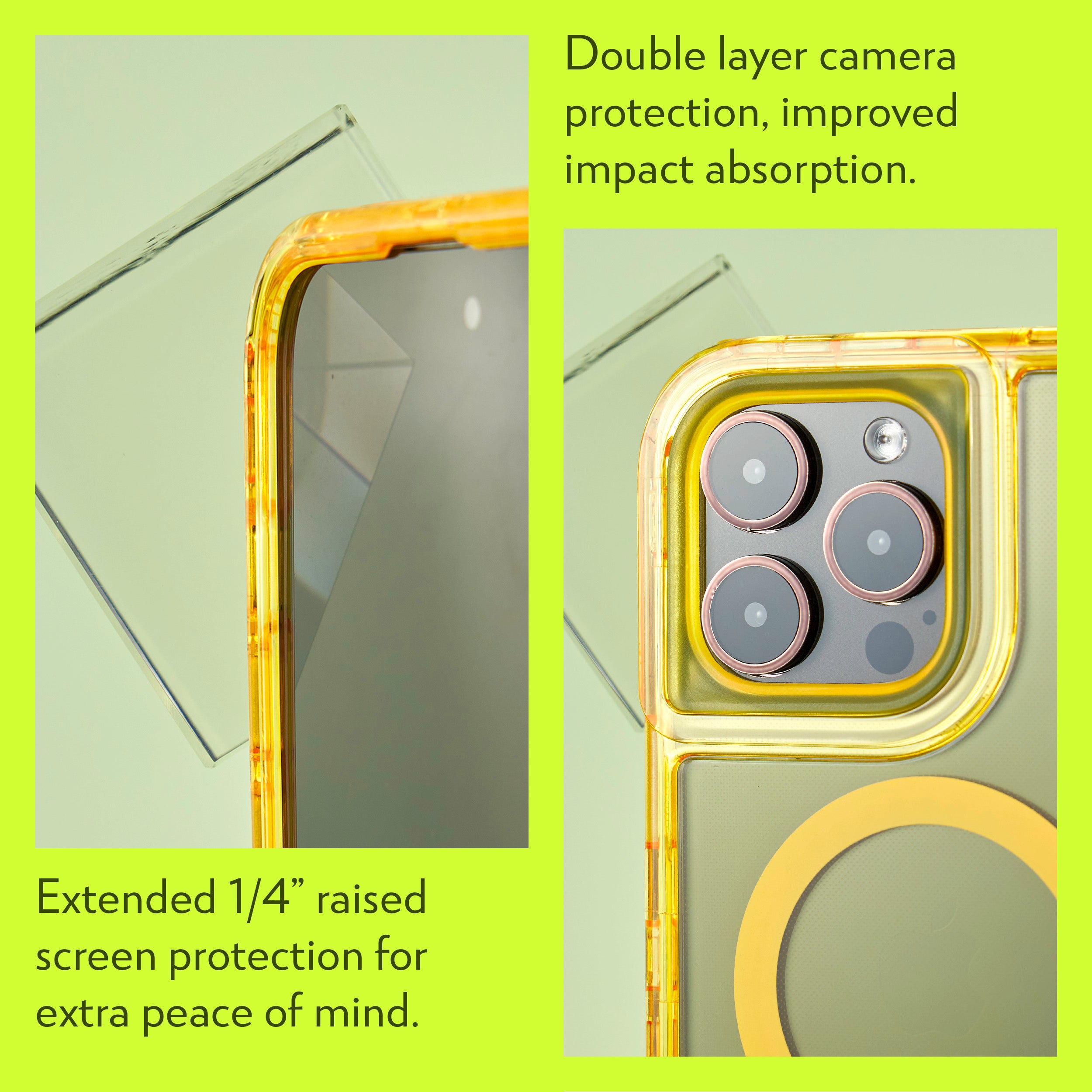 Chroma Case for iPhone 15 Pro - Radiant Yellow Burst