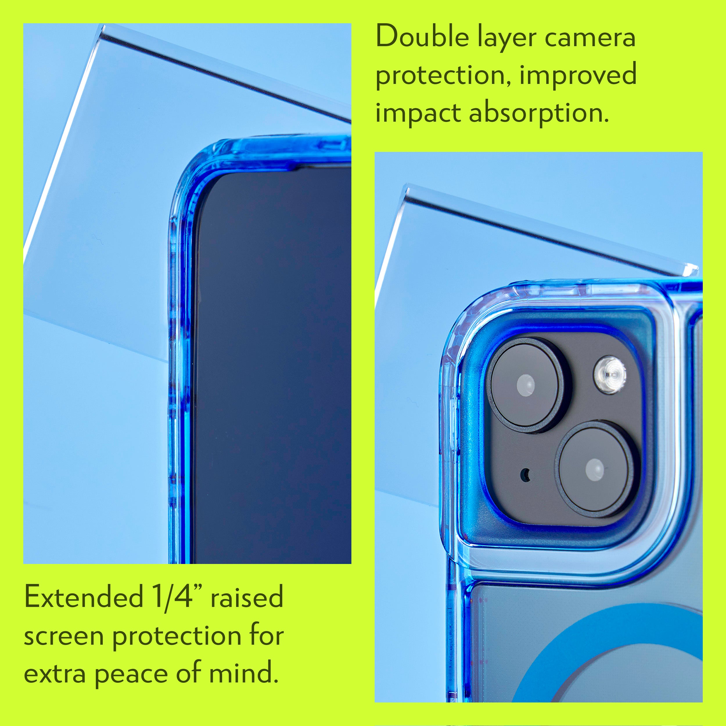 Chroma Case for iPhone 15 Plus - Cosmic Blue Jewel