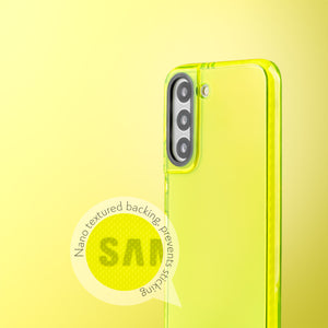 Barrier Case for Galaxy S22 - Hi-Energy Neon Yellow