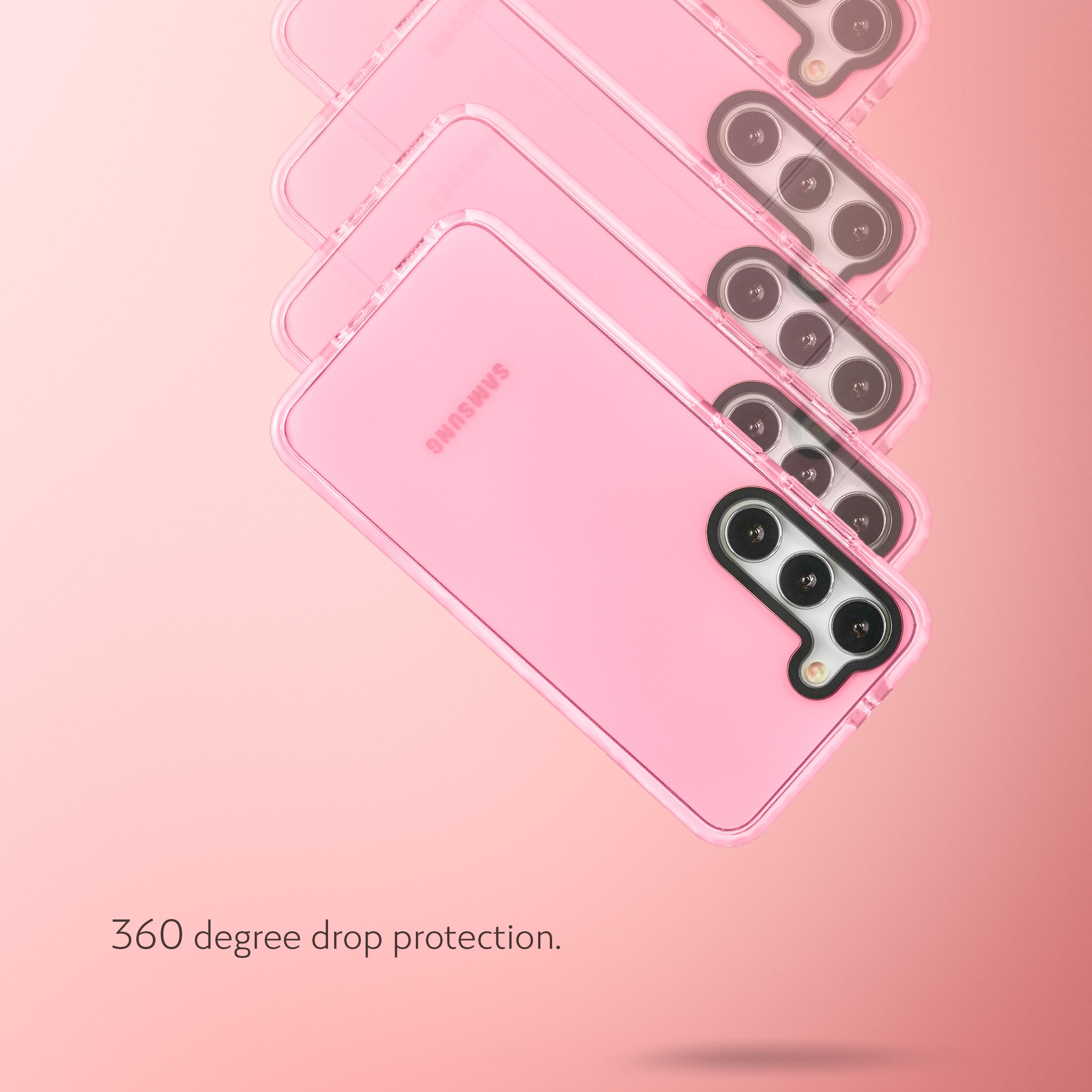 Barrier Case for Galaxy S23 - Subtle Pink Peach