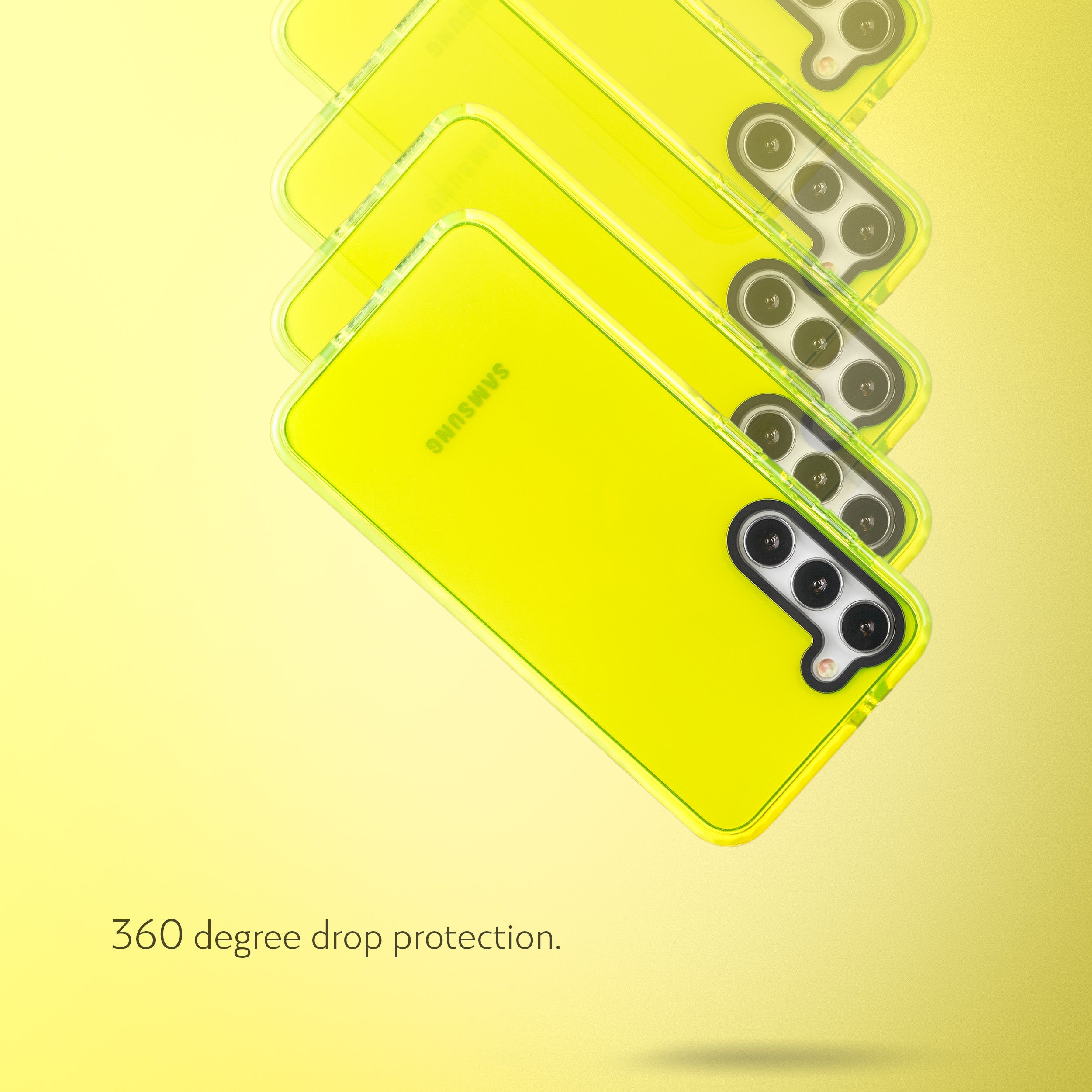 Barrier Case for Galaxy S24 Plus - Hi-Energy Neon Yellow