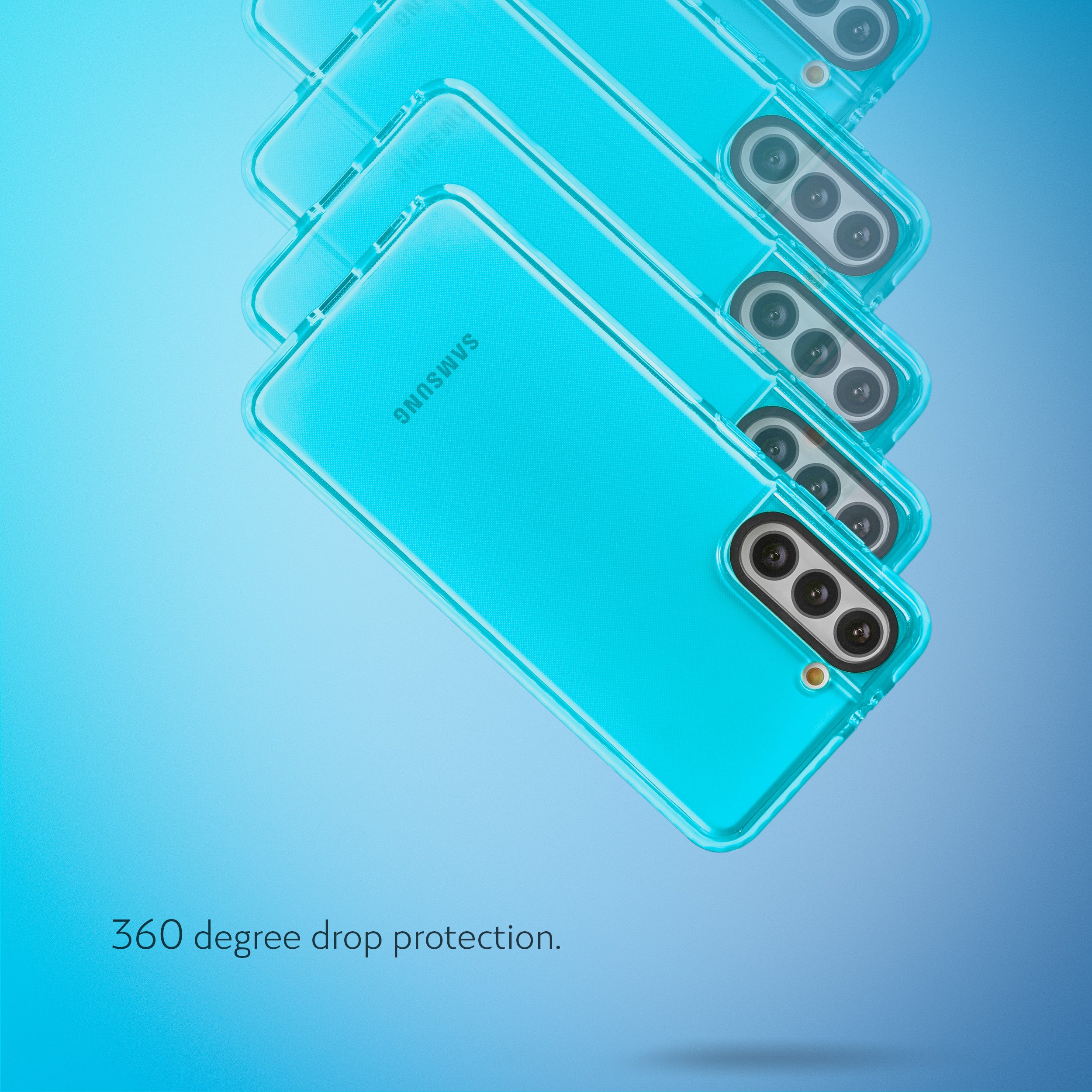 Barrier Case for Galaxy S21 - Brilliant Blue Sky