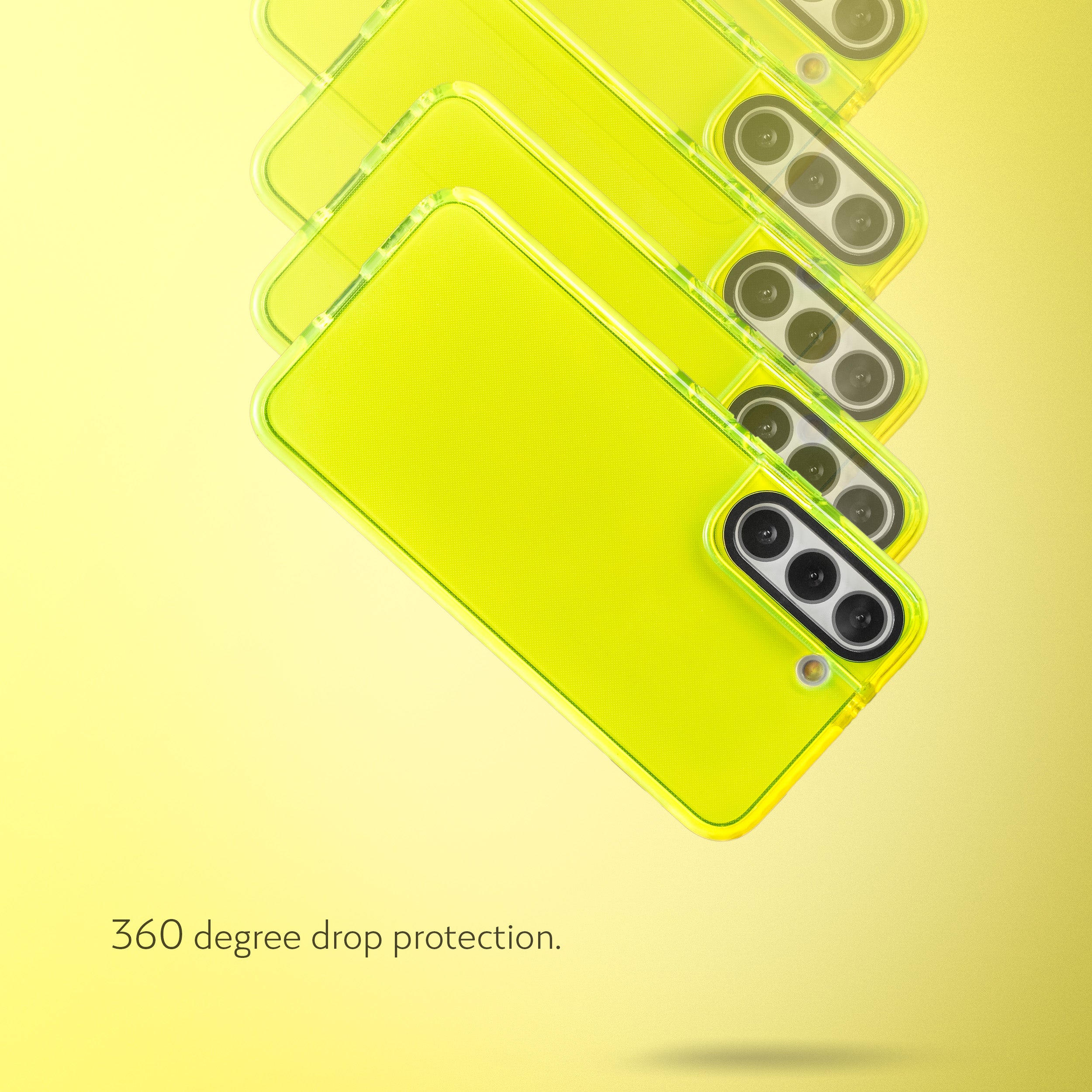 Barrier Case for Galaxy S22 - Hi-Energy Neon Yellow