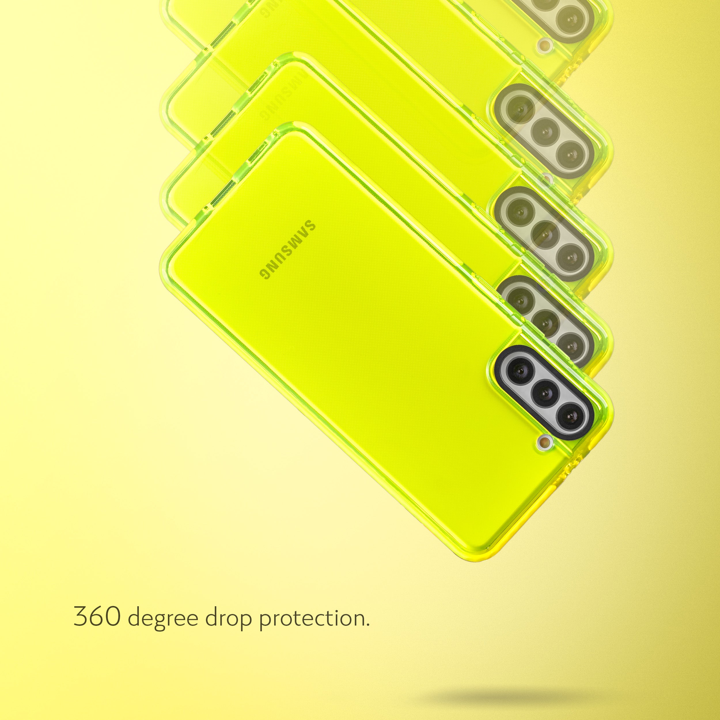 Barrier Case for Galaxy S21 Plus - Hi-Energy Neon Yellow