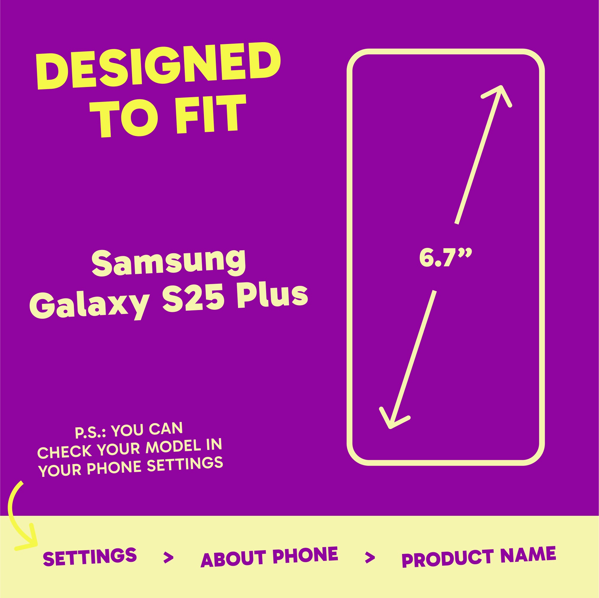 Barrier Case for Galaxy S25 Plus - Fresh Purple Lavender