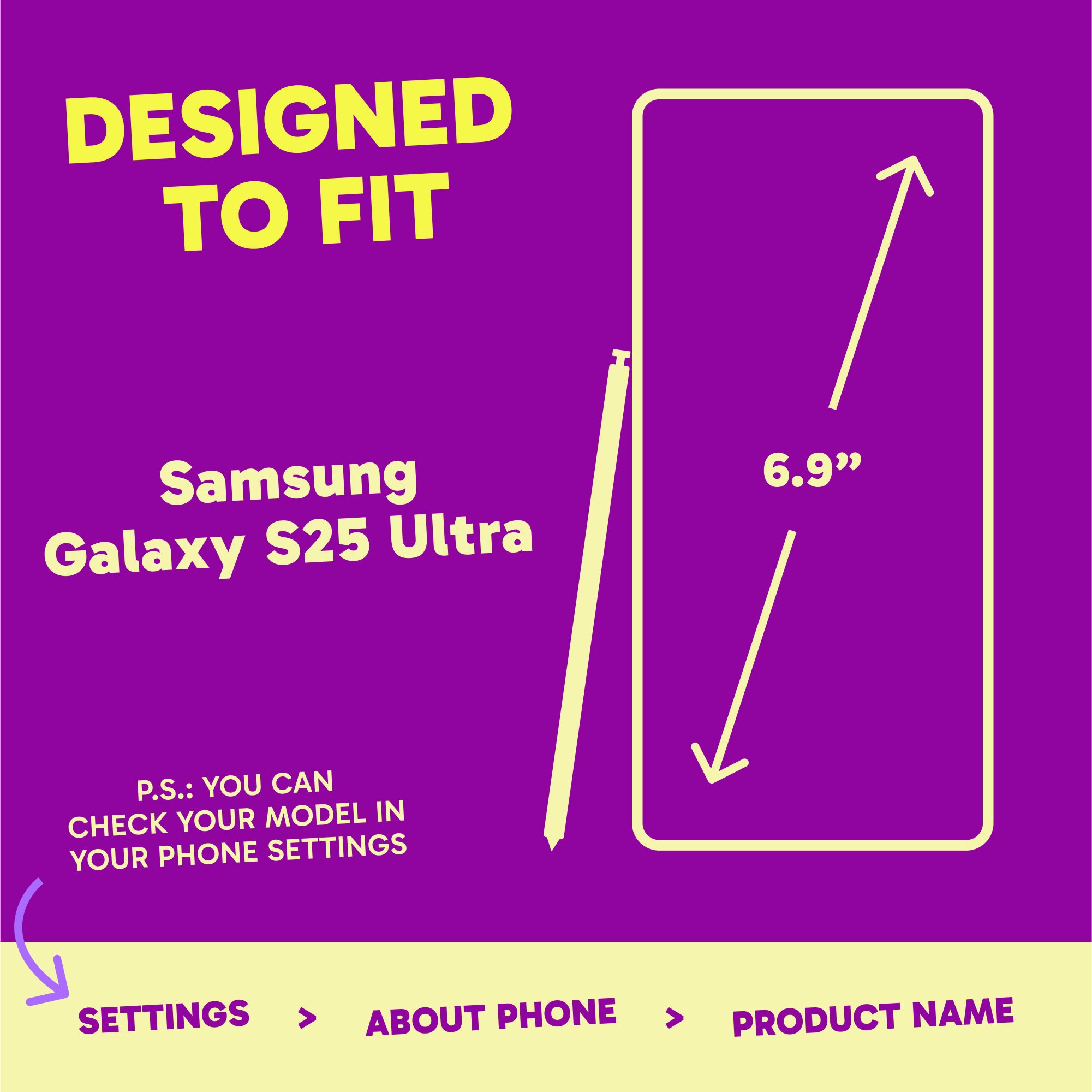 Barrier Case for Galaxy S25 Ultra - Fresh Purple Lavender