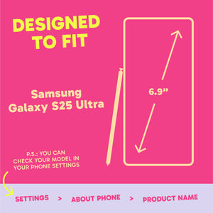 Barrier Case for Galaxy S25 Ultra - Subtle Pink Peach