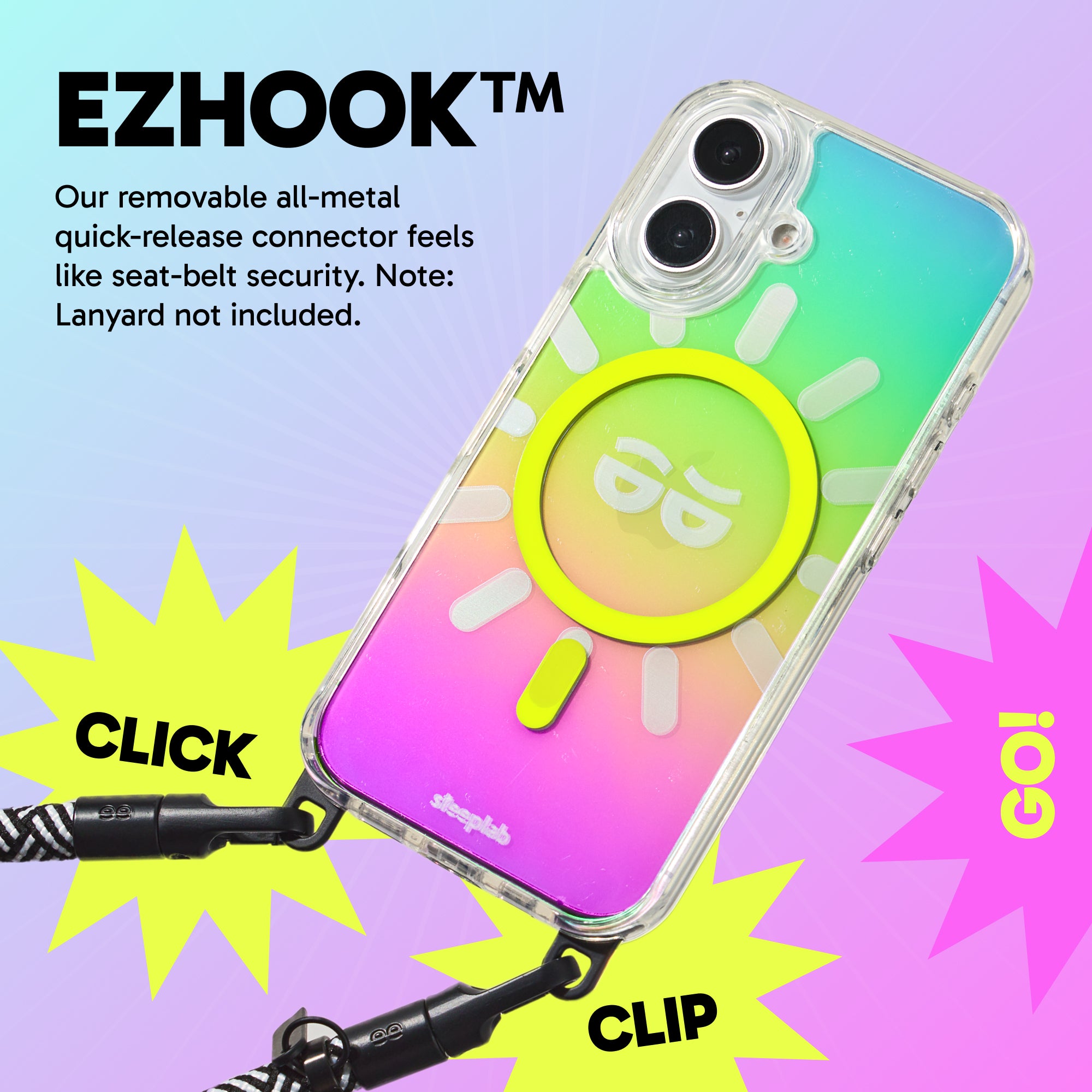 Freehand Case for iPhone 16 Plus -  MagSafe & Shockproof Protection w EZ Hook