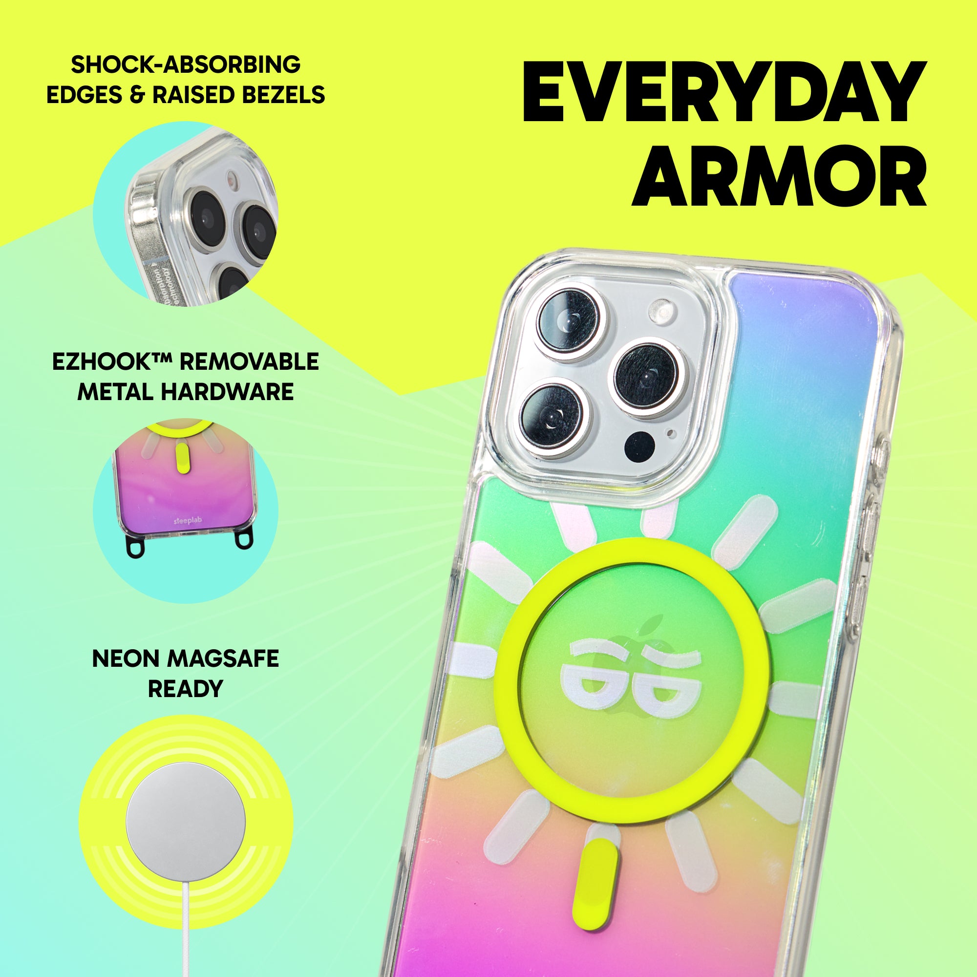 Freehand Case for iPhone 16 Pro -  MagSafe & Shockproof Protection w EZ Hook