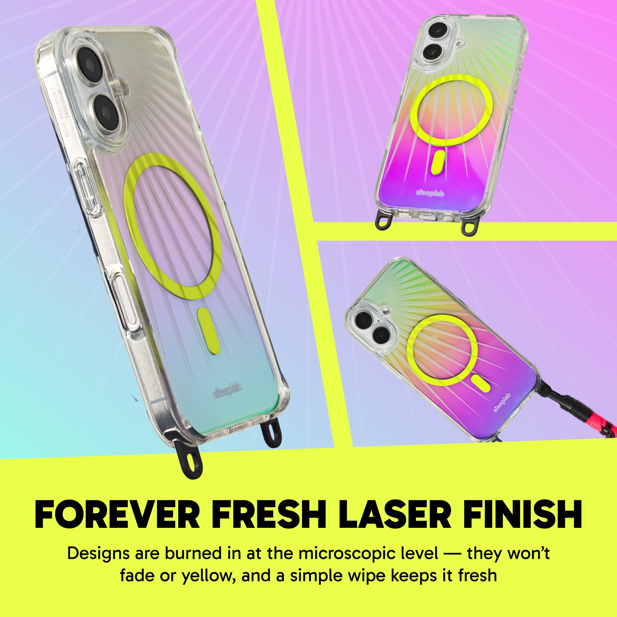 Freehand Case for iPhone 16 Plus -  MagSafe & Shockproof Protection w EZ Hook