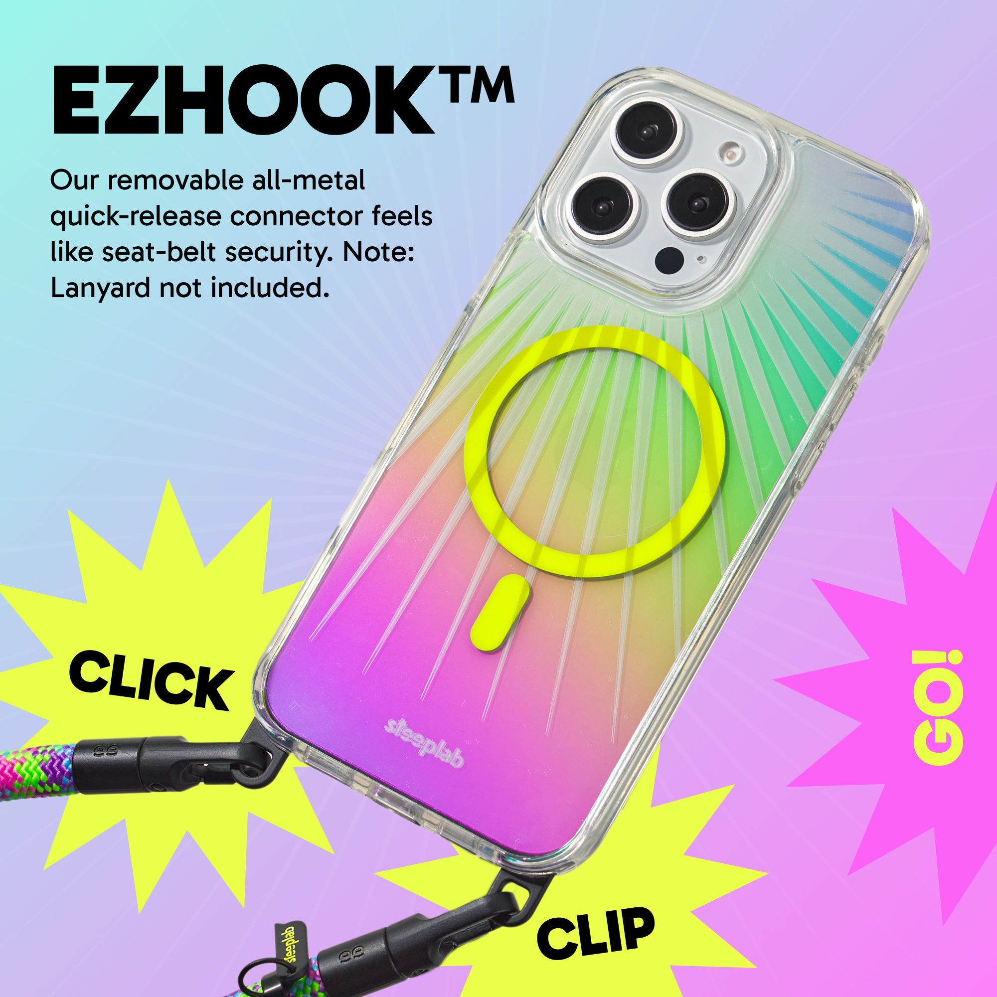 Freehand Case for iPhone 16 Pro -  MagSafe & Shockproof Protection w EZ Hook