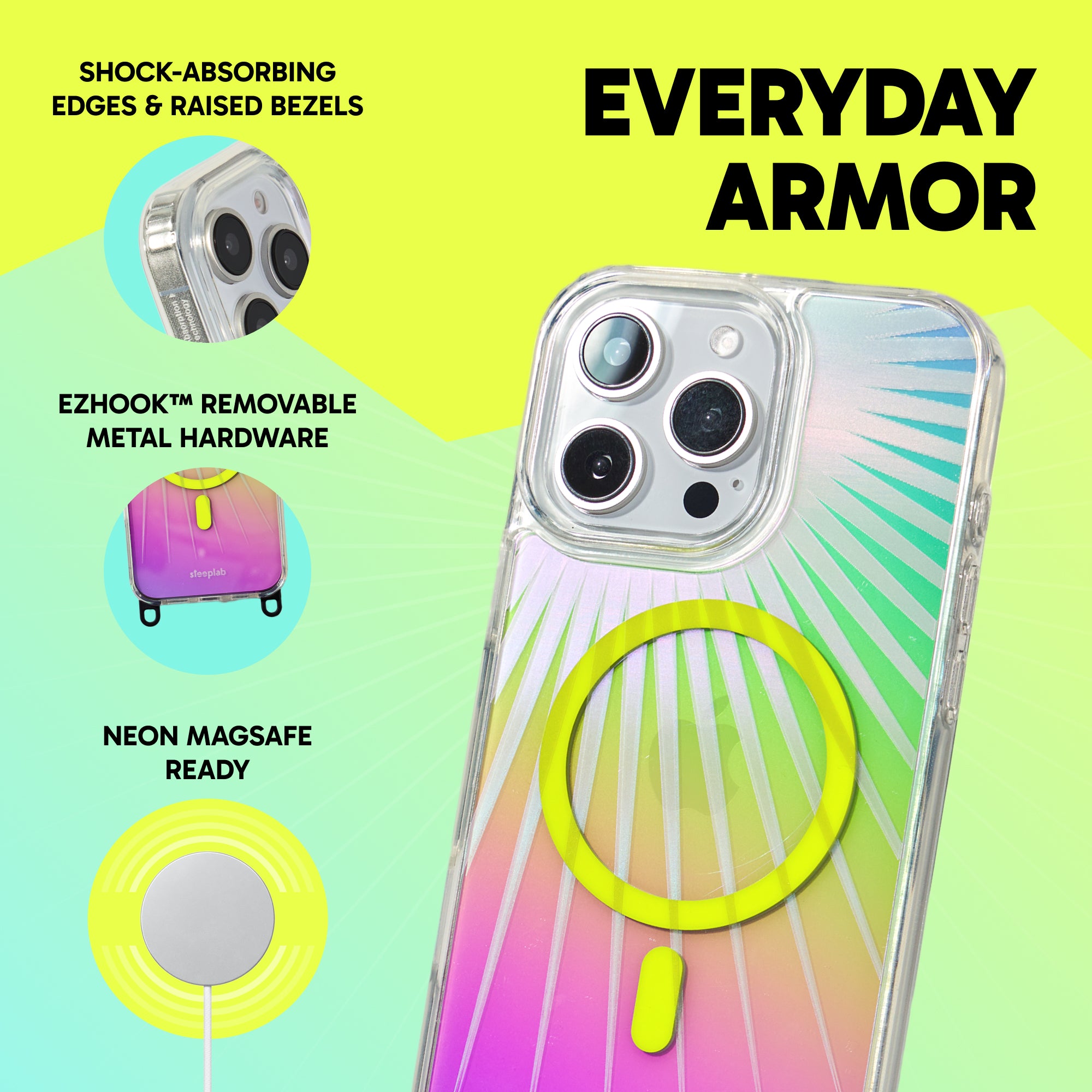 Freehand Case for iPhone 16 Pro -  MagSafe & Shockproof Protection w EZ Hook