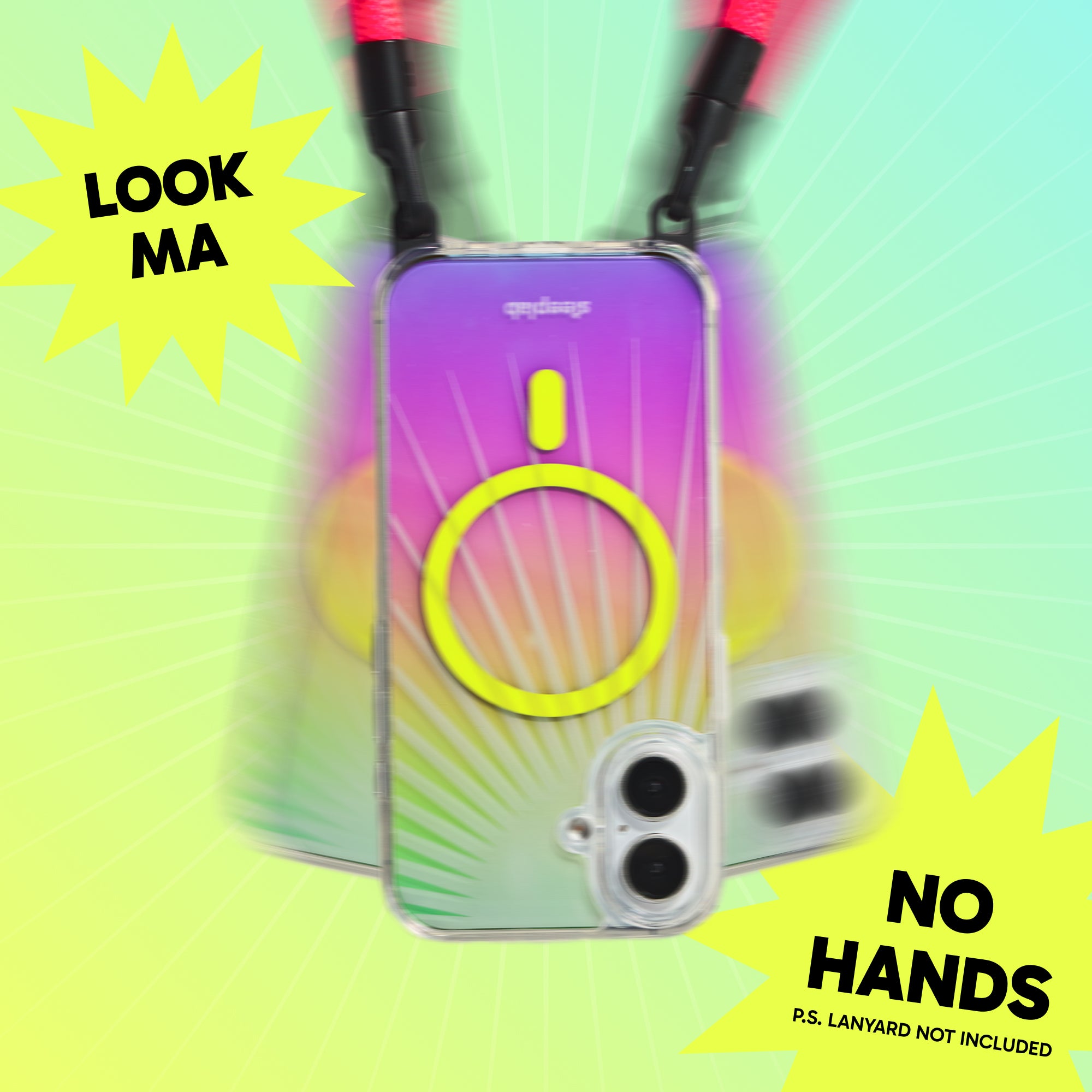 Freehand Case for iPhone 16 -  MagSafe & Shockproof Protection w EZ Hook