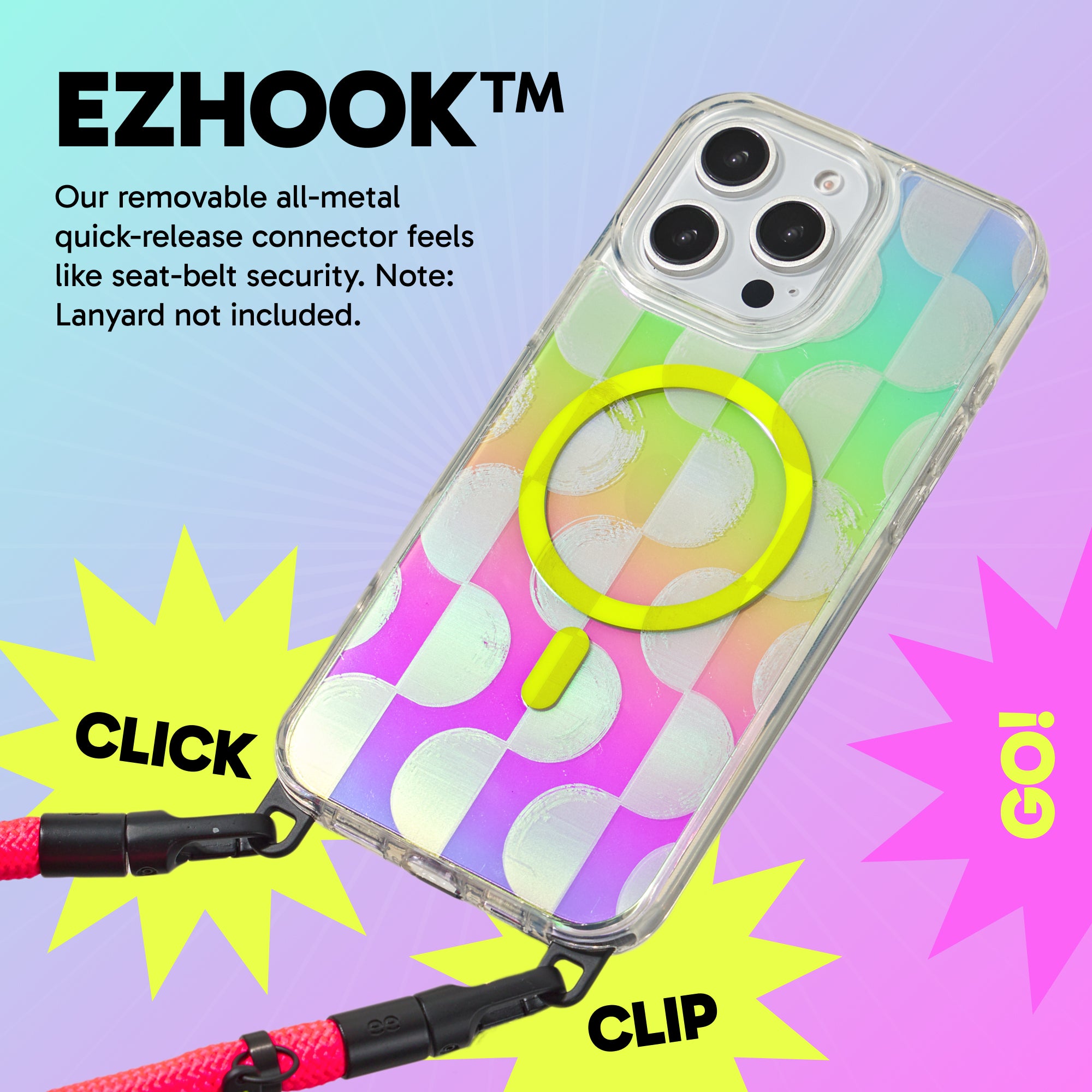 Freehand Case for iPhone 16 Pro -  MagSafe & Shockproof Protection w EZ Hook