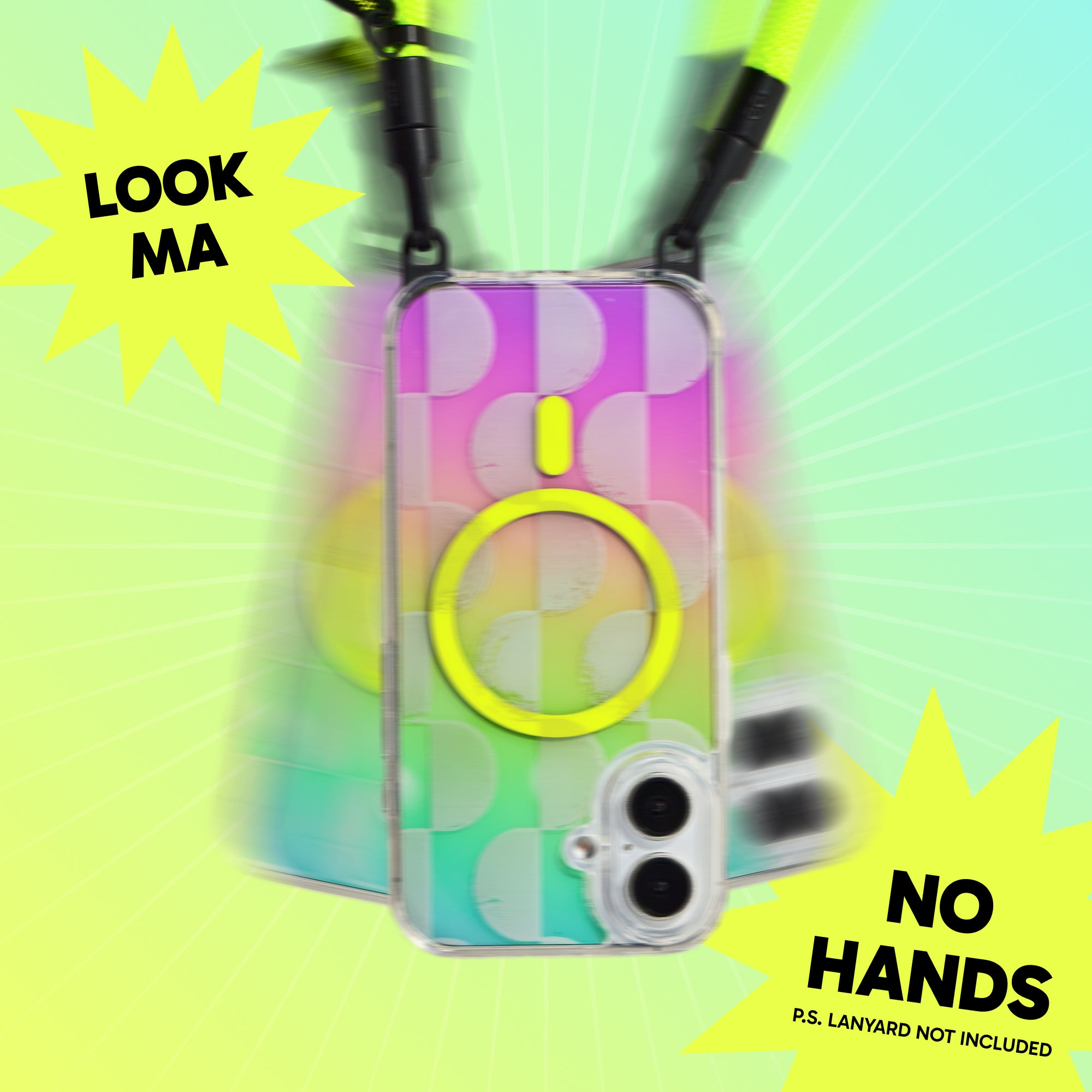 Freehand Case for iPhone 16 -  MagSafe & Shockproof Protection w EZ Hook