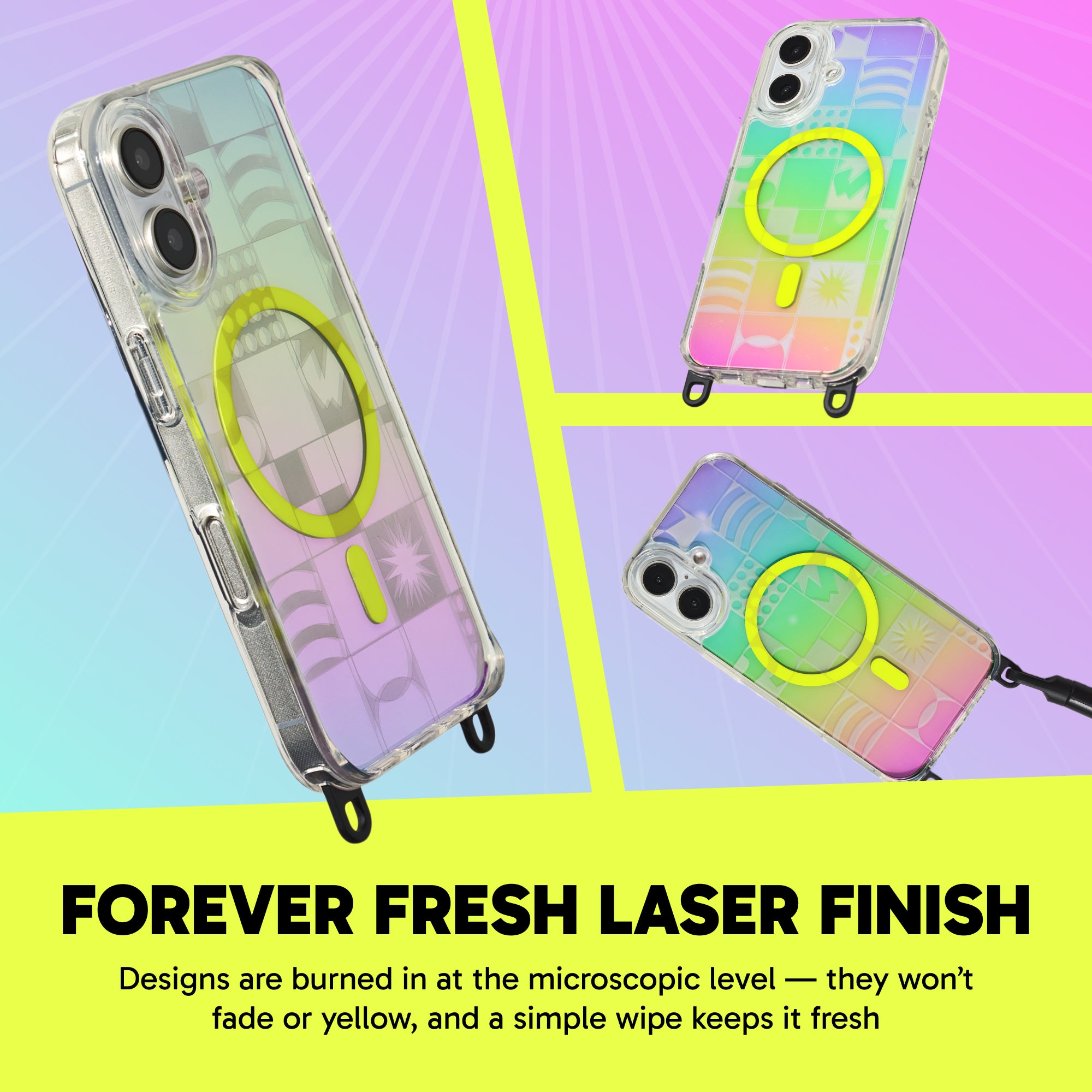 Freehand Case for iPhone 16 Plus -  MagSafe & Shockproof Protection w EZ Hook