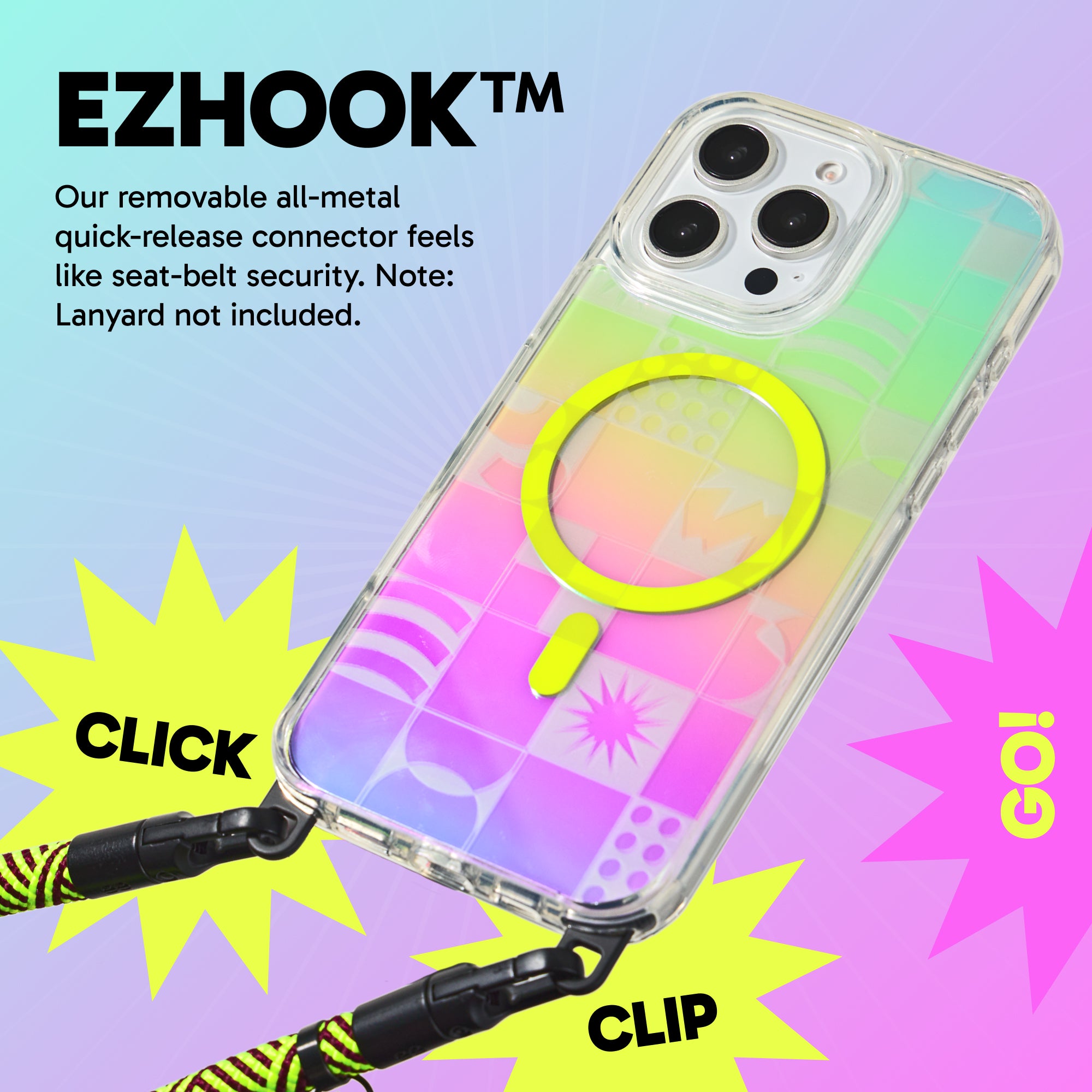 Freehand Case for iPhone 16 Pro Max -  MagSafe & Shockproof Protection w EZ Hook